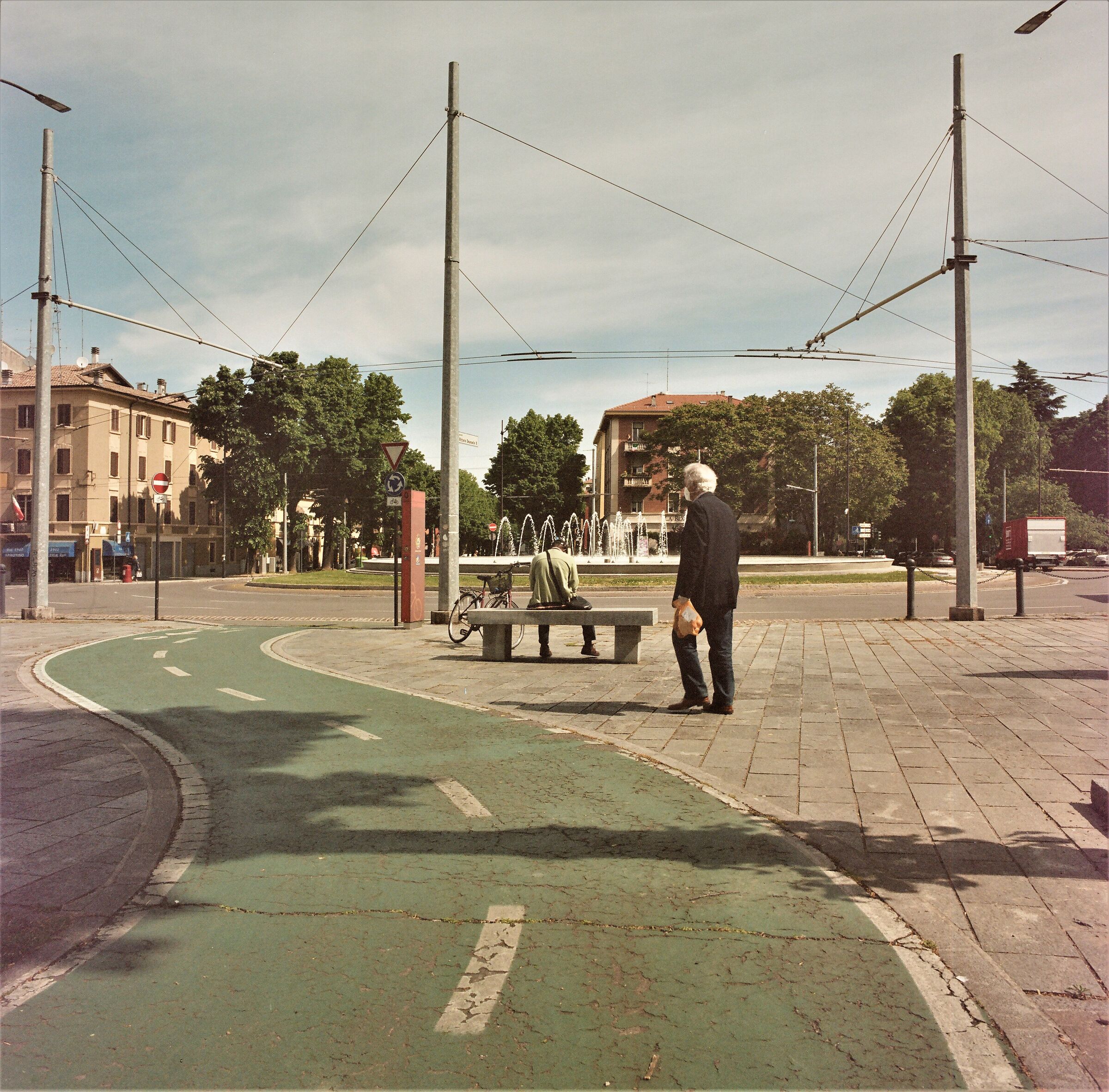 1 giro a parma con la vecchia hasselblad 501