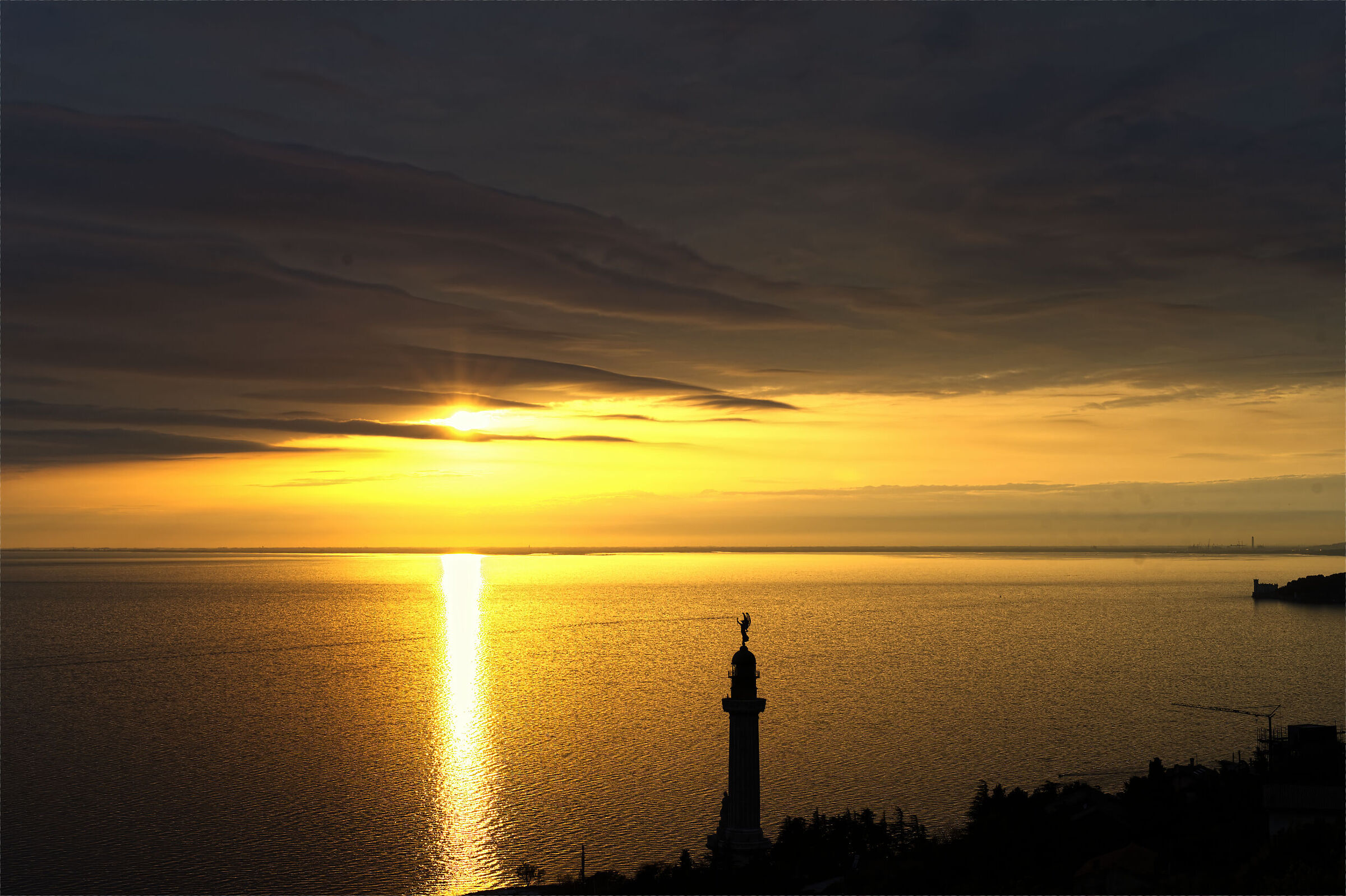 View of the Gulf of Trieste