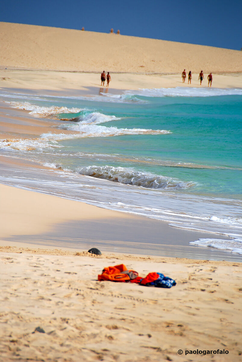 Fuoco sull'Oceano Atlantico