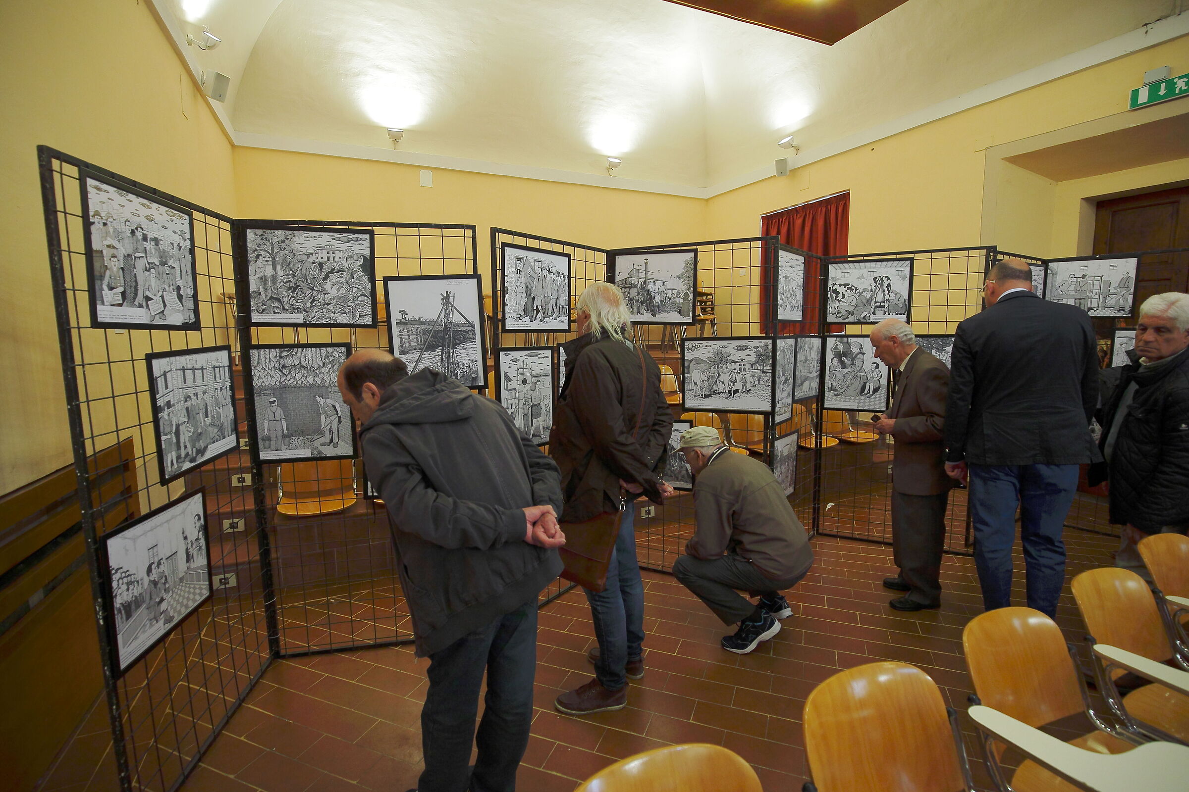 1 maggio mostra dei lavoratori