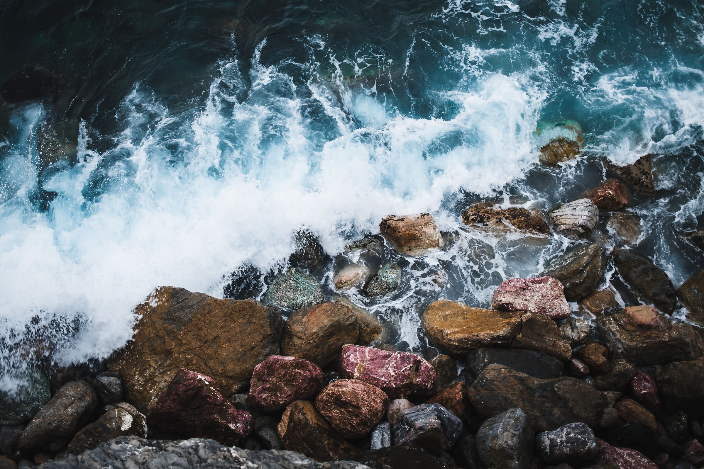 Rocks and water cap. 3