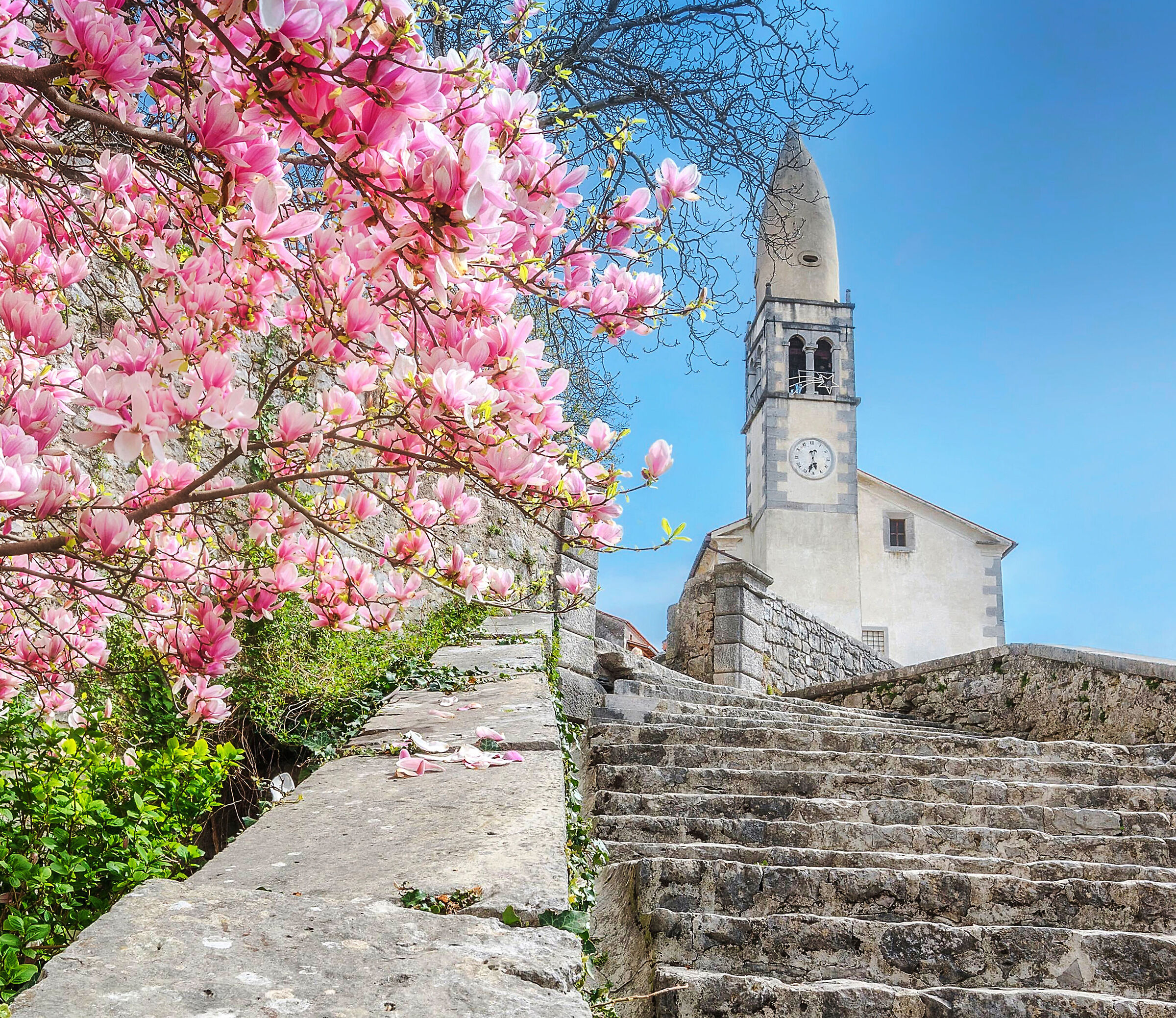 City of Štanjel in Slovenia