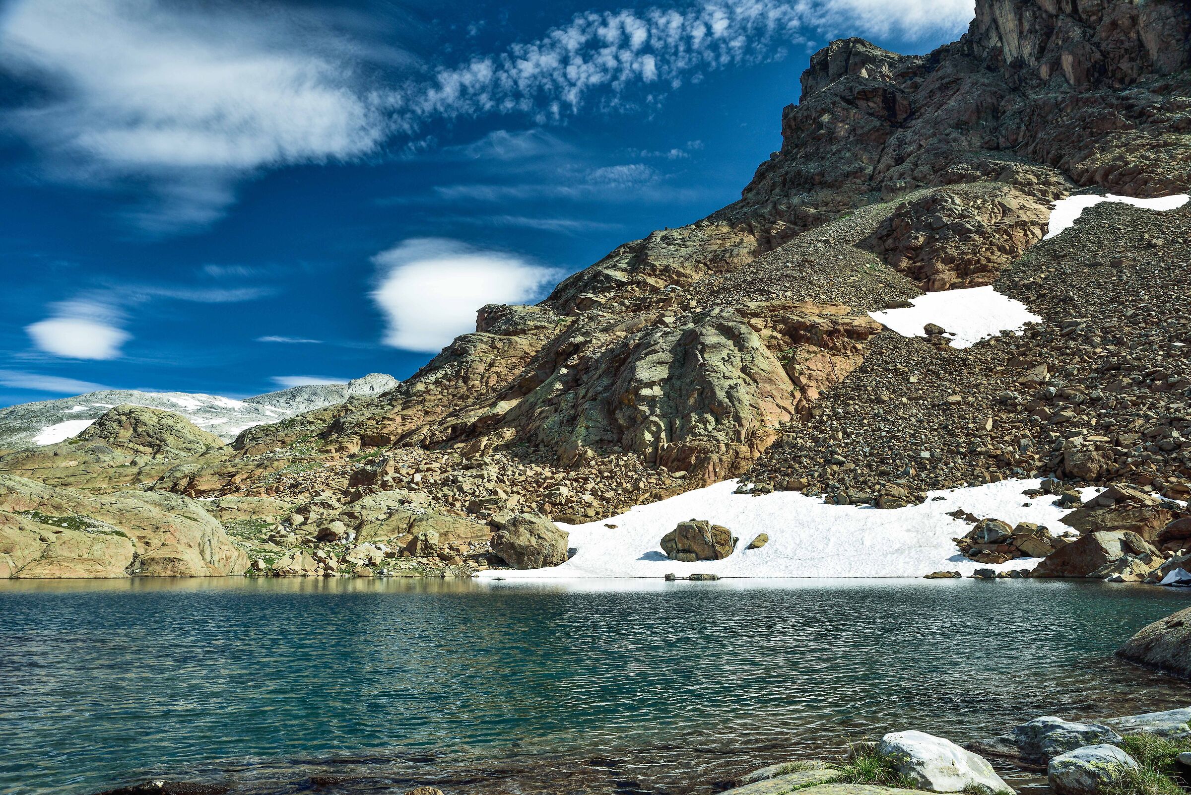 Alpe Devero - laghetto nei pressi dei