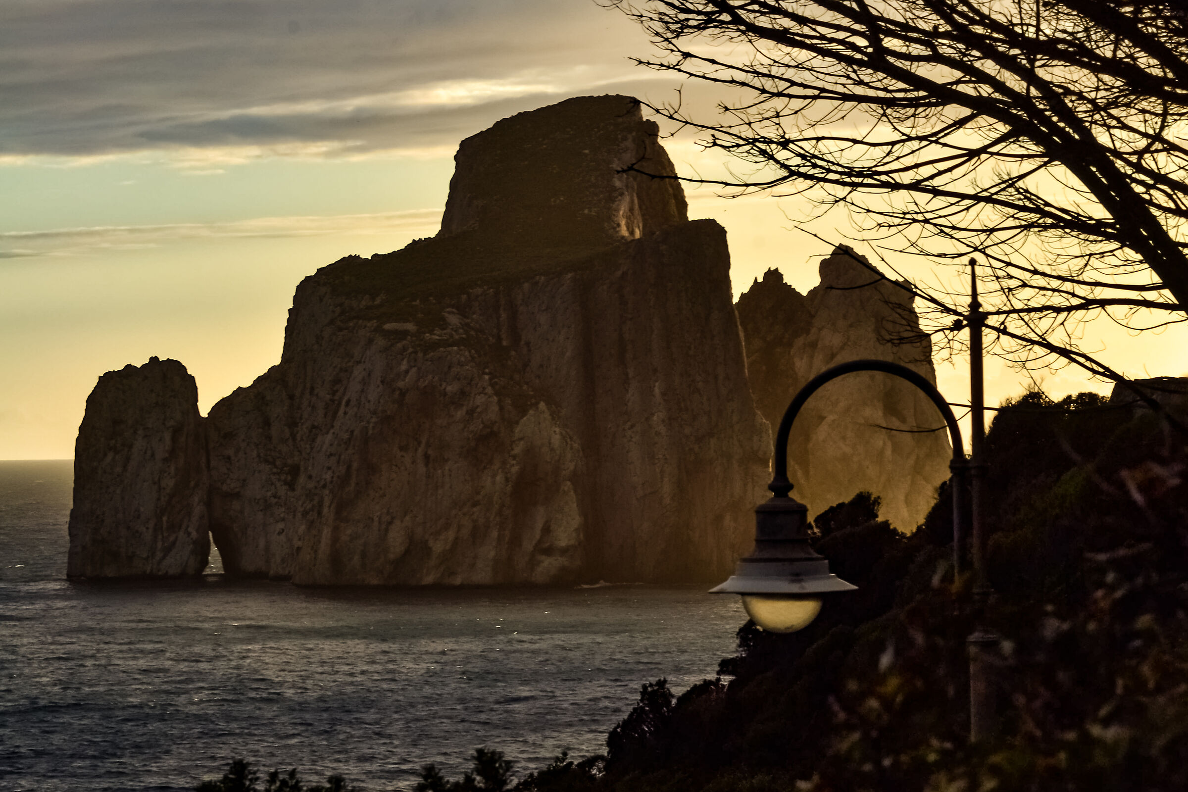 Sugar loaf just before sunset