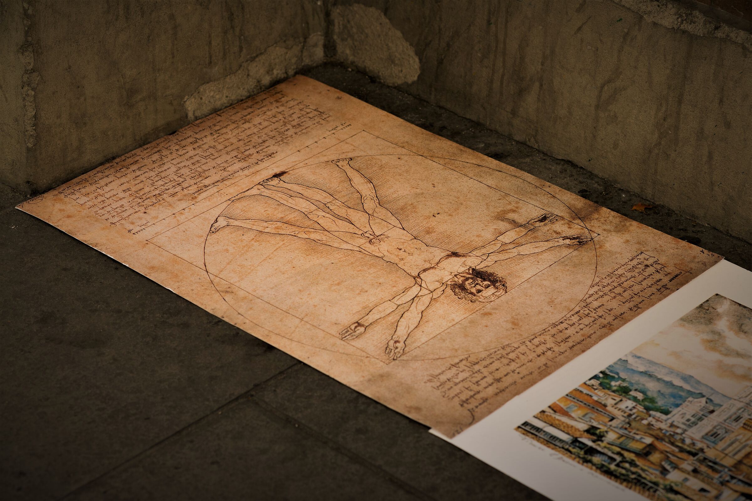 A Vitruvian at the corner