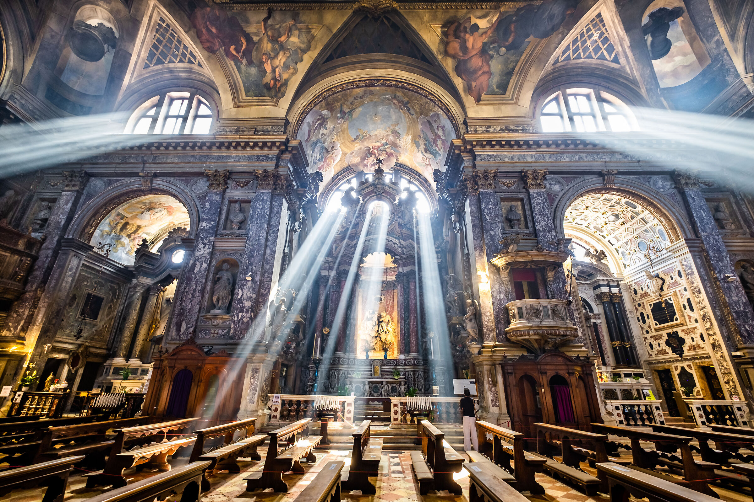 Venezia , chiesa degli scalzi