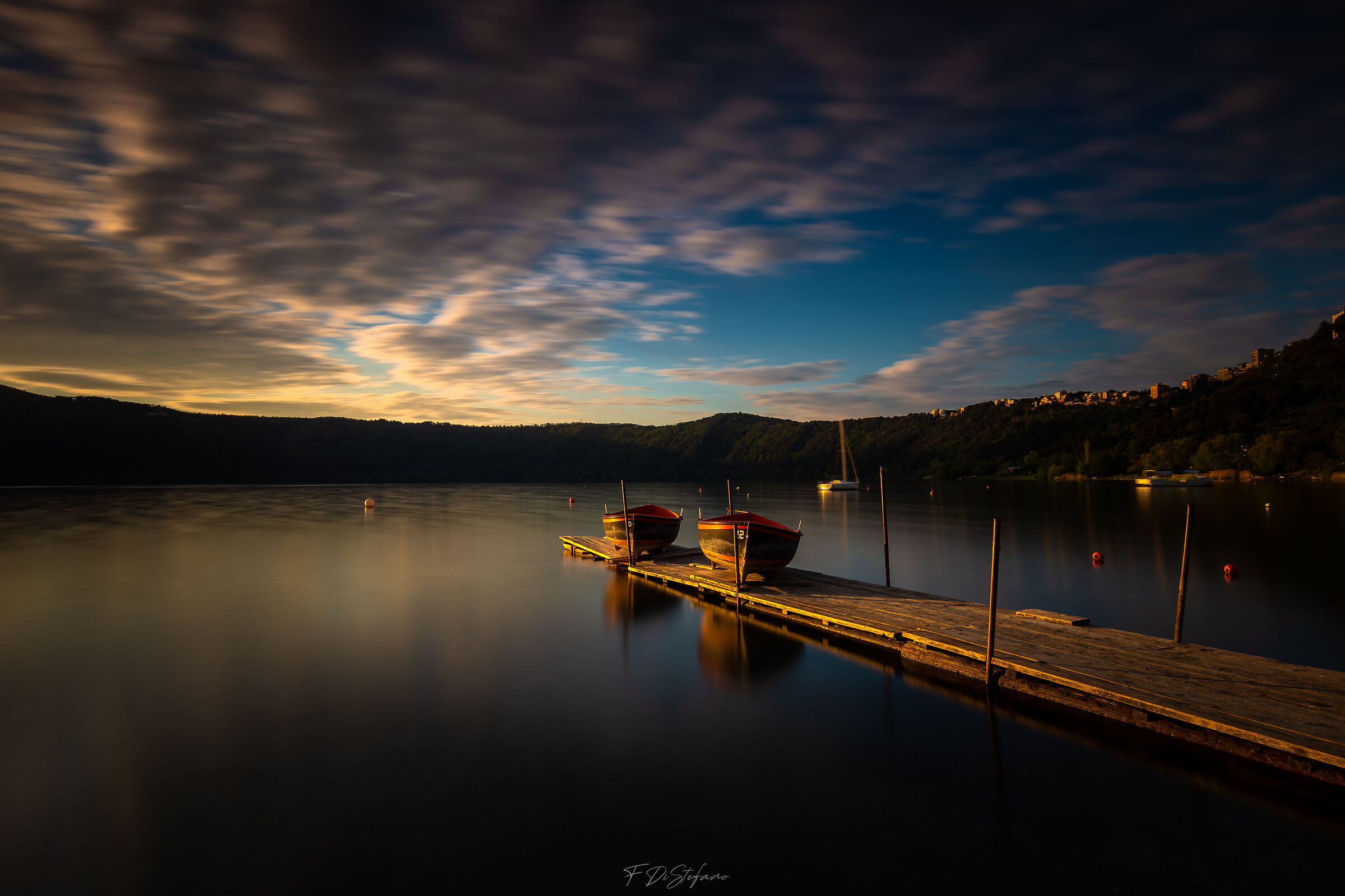 ... first lights on the lagao