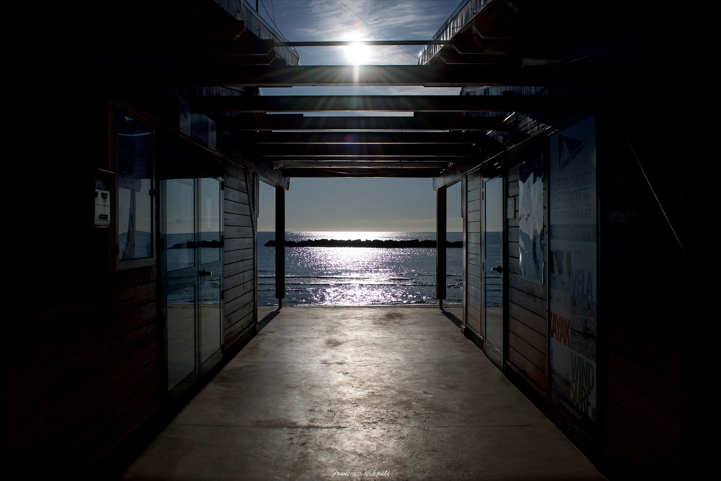 Grottammare this morning