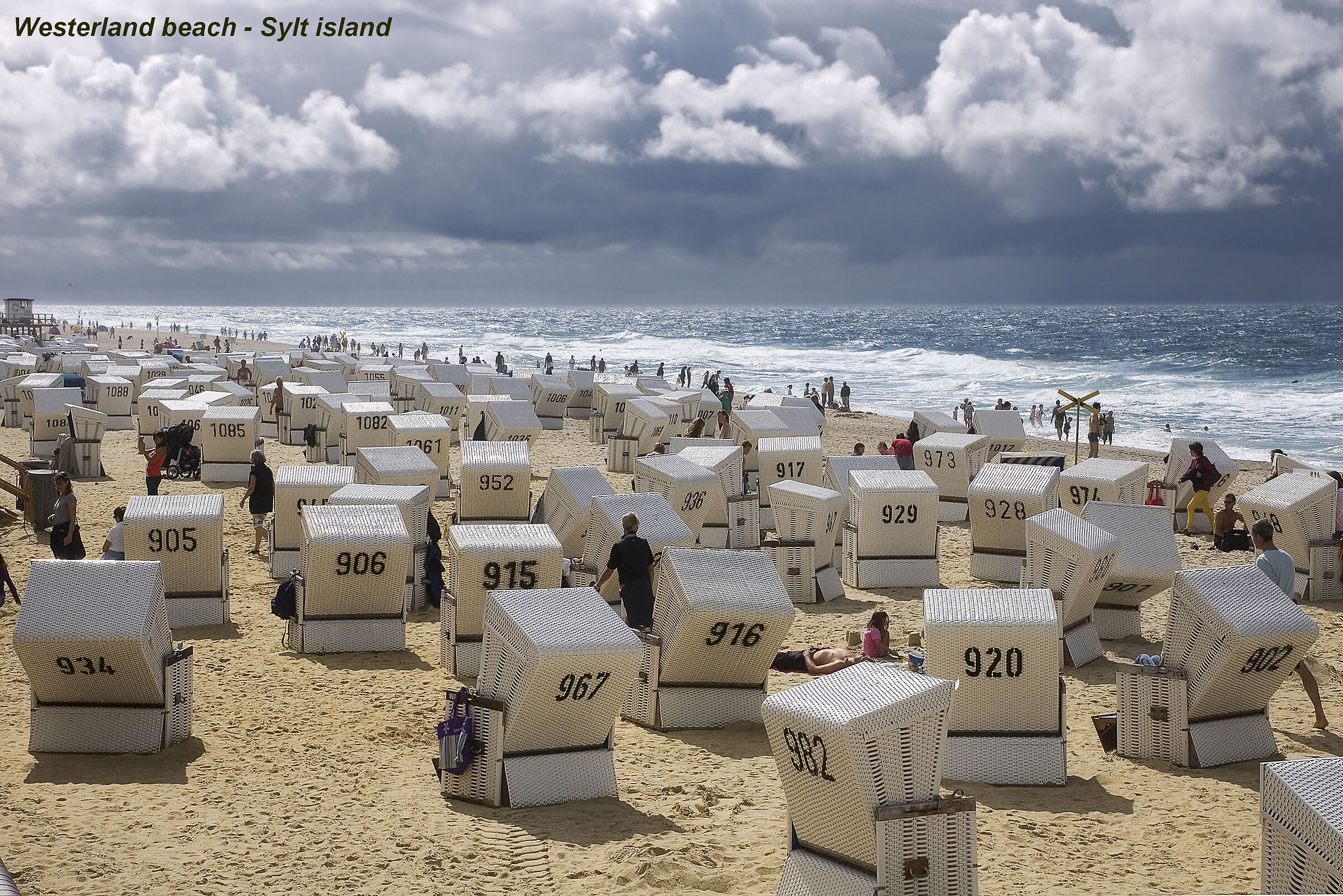 Westerland beach