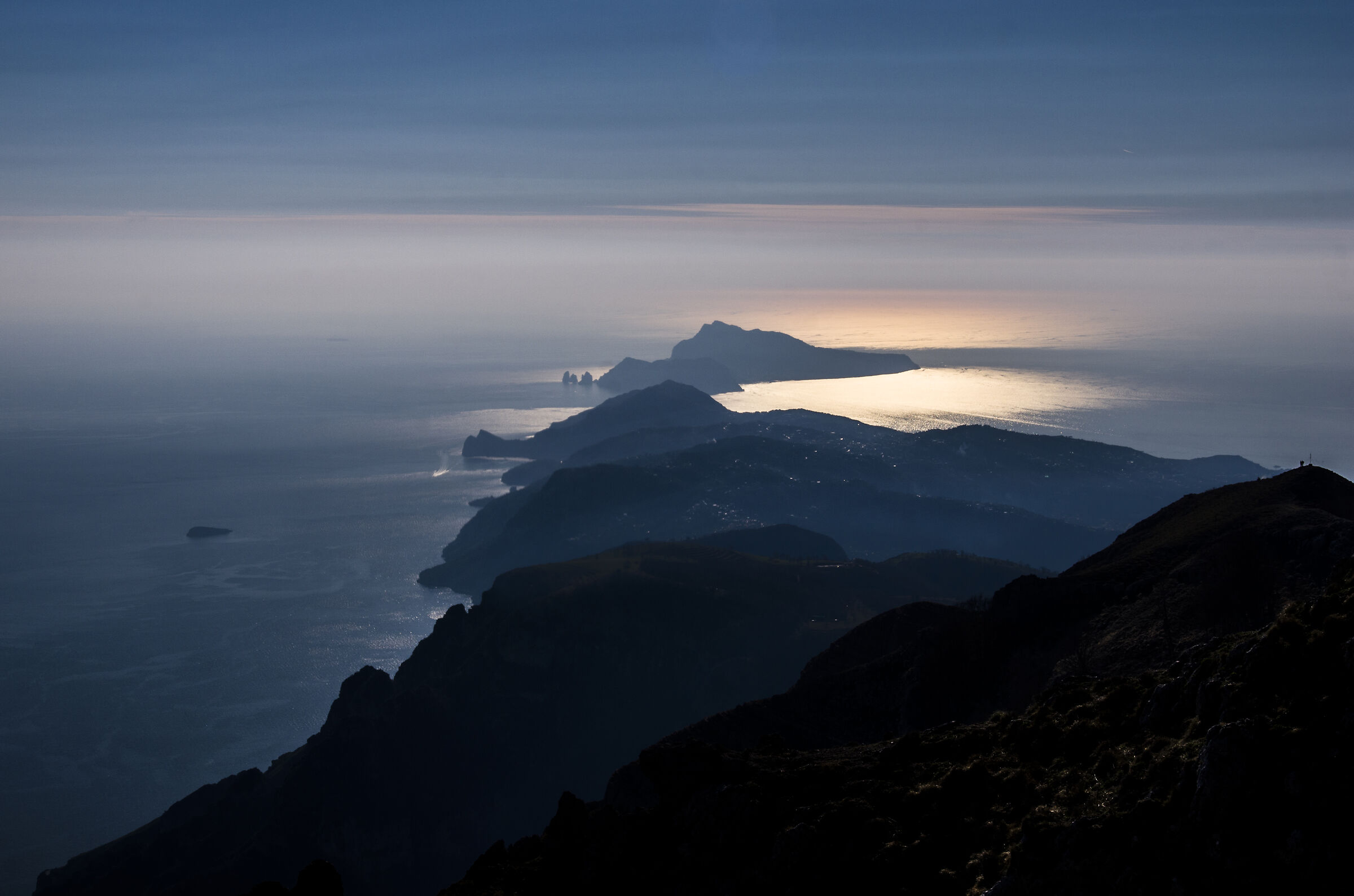 Punta Campanella - Blue hour