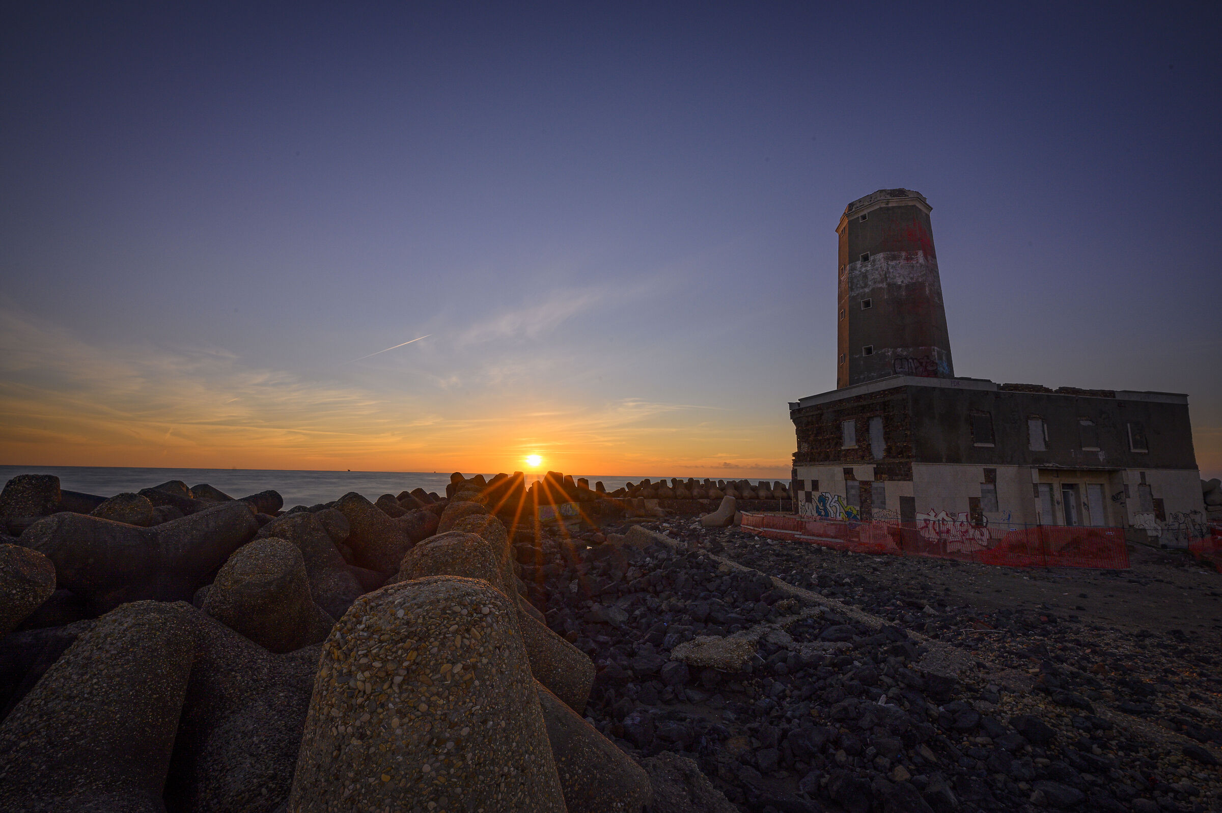 Sunset at the lighthouse