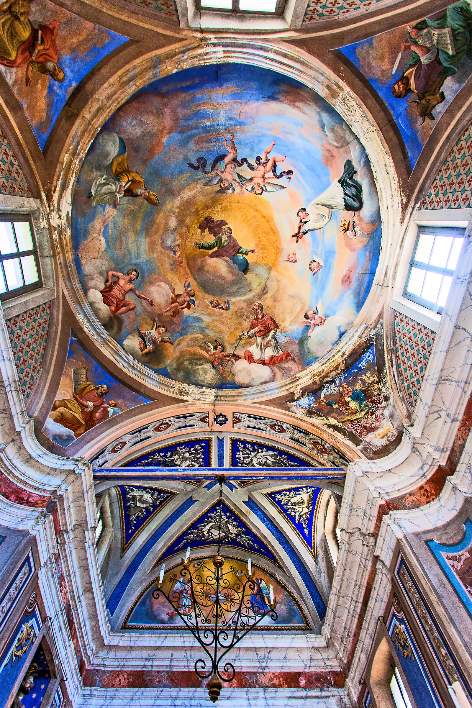 The oratory dedicated to St. Sebastian in Oira (VB)