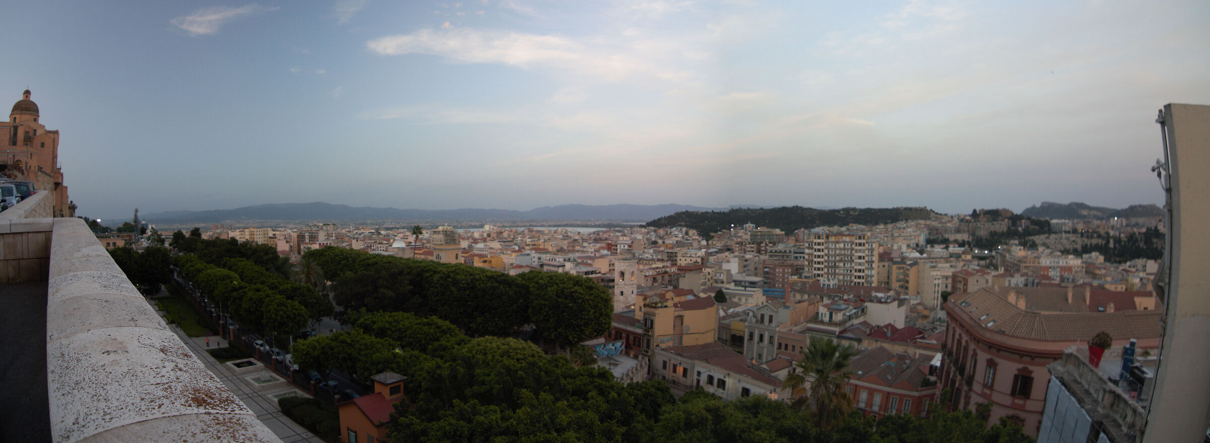 Panoramic view from the "CASTLE"
