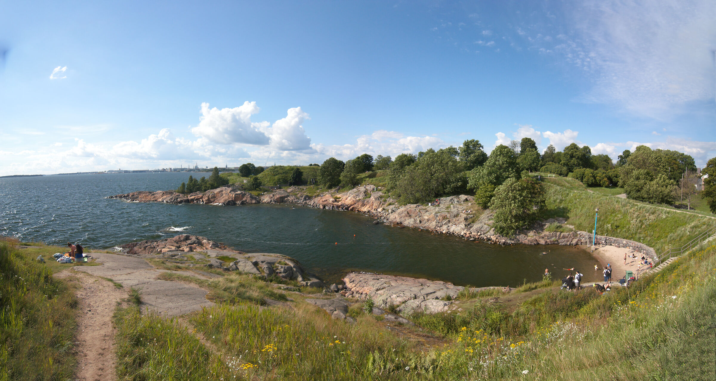 Panoramica 1 - suomenlinna - Una fortezza sull'acqua