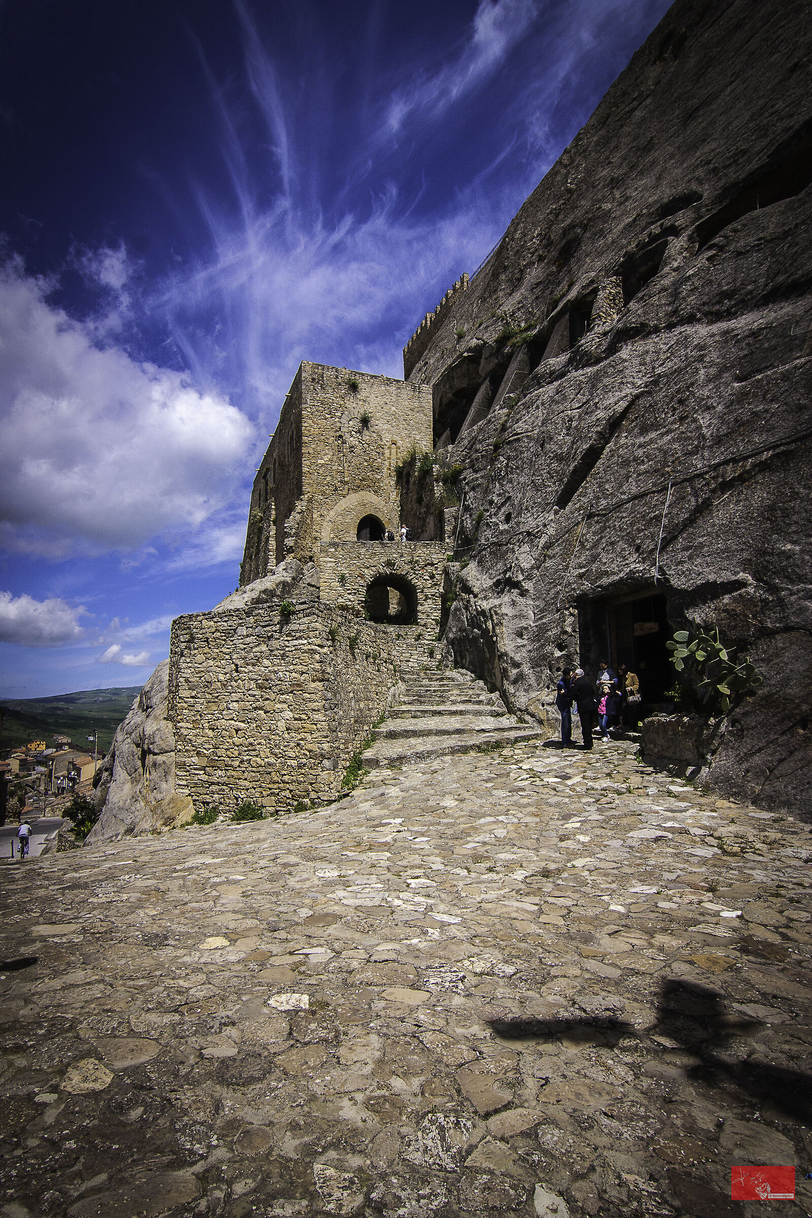 The entrance to the Castle