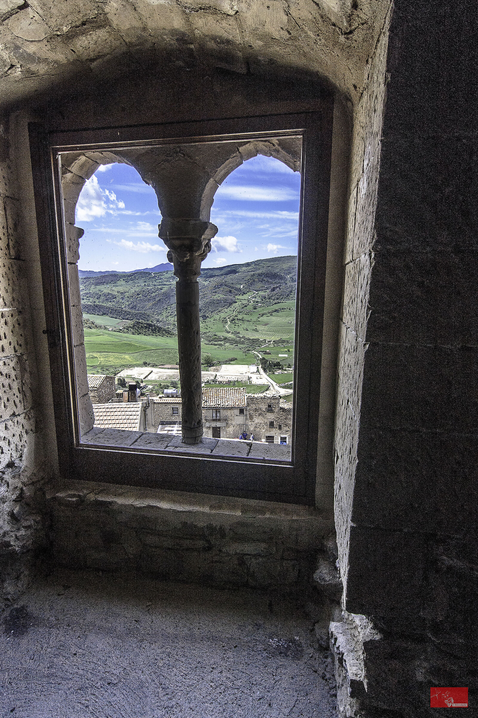 Window with panorama..