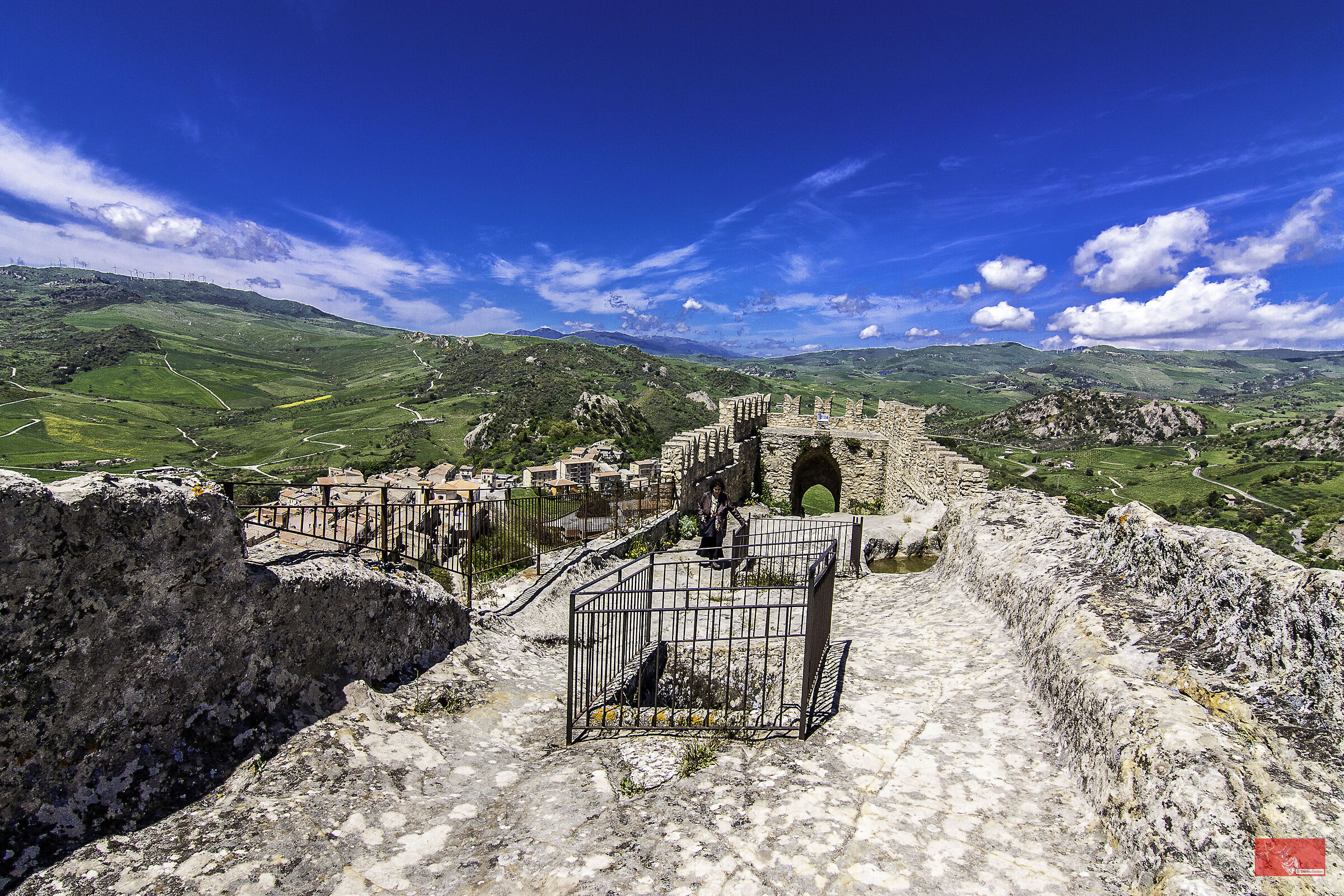 from the top of the Rocca 2...