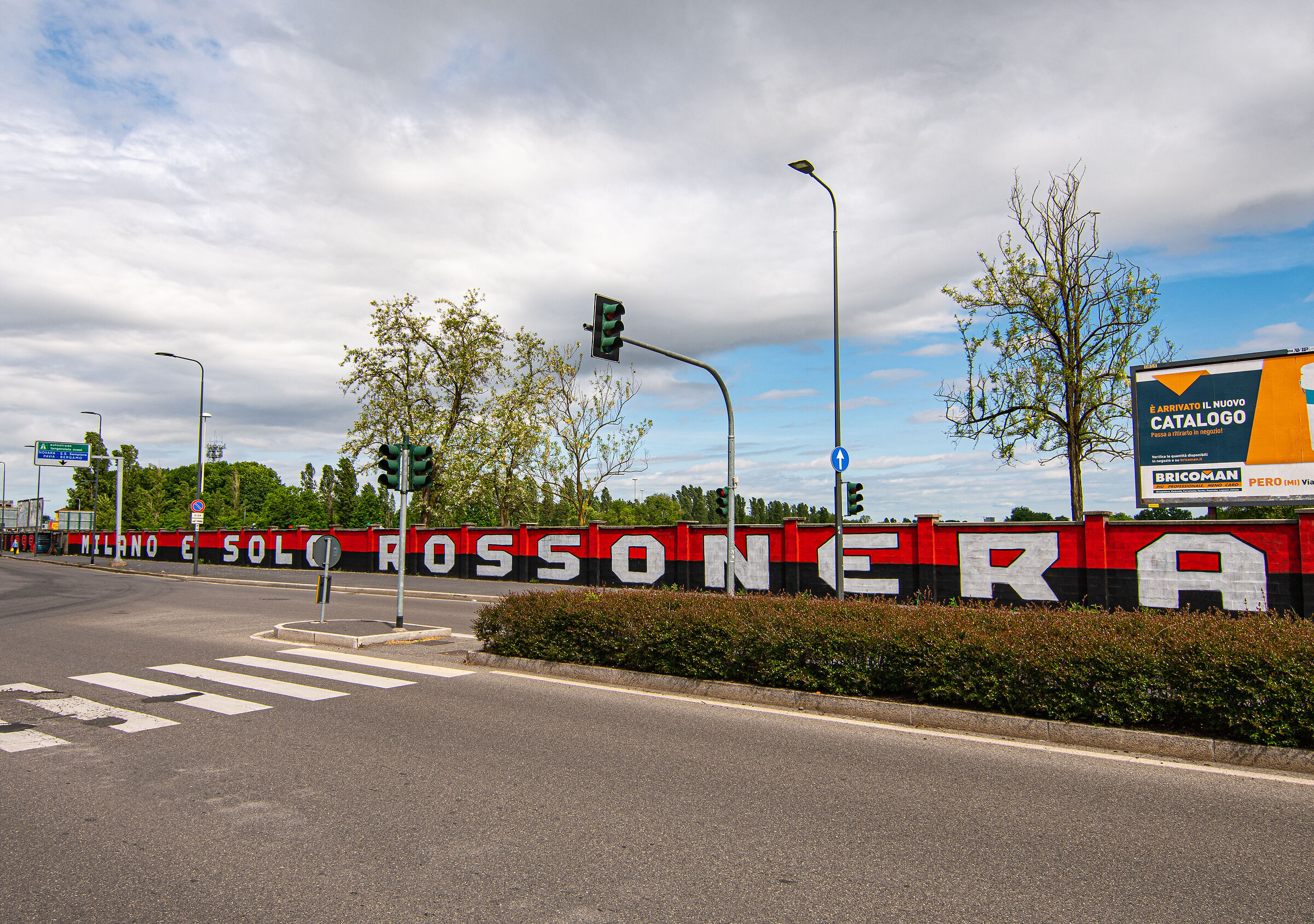 Fans Milan football team
