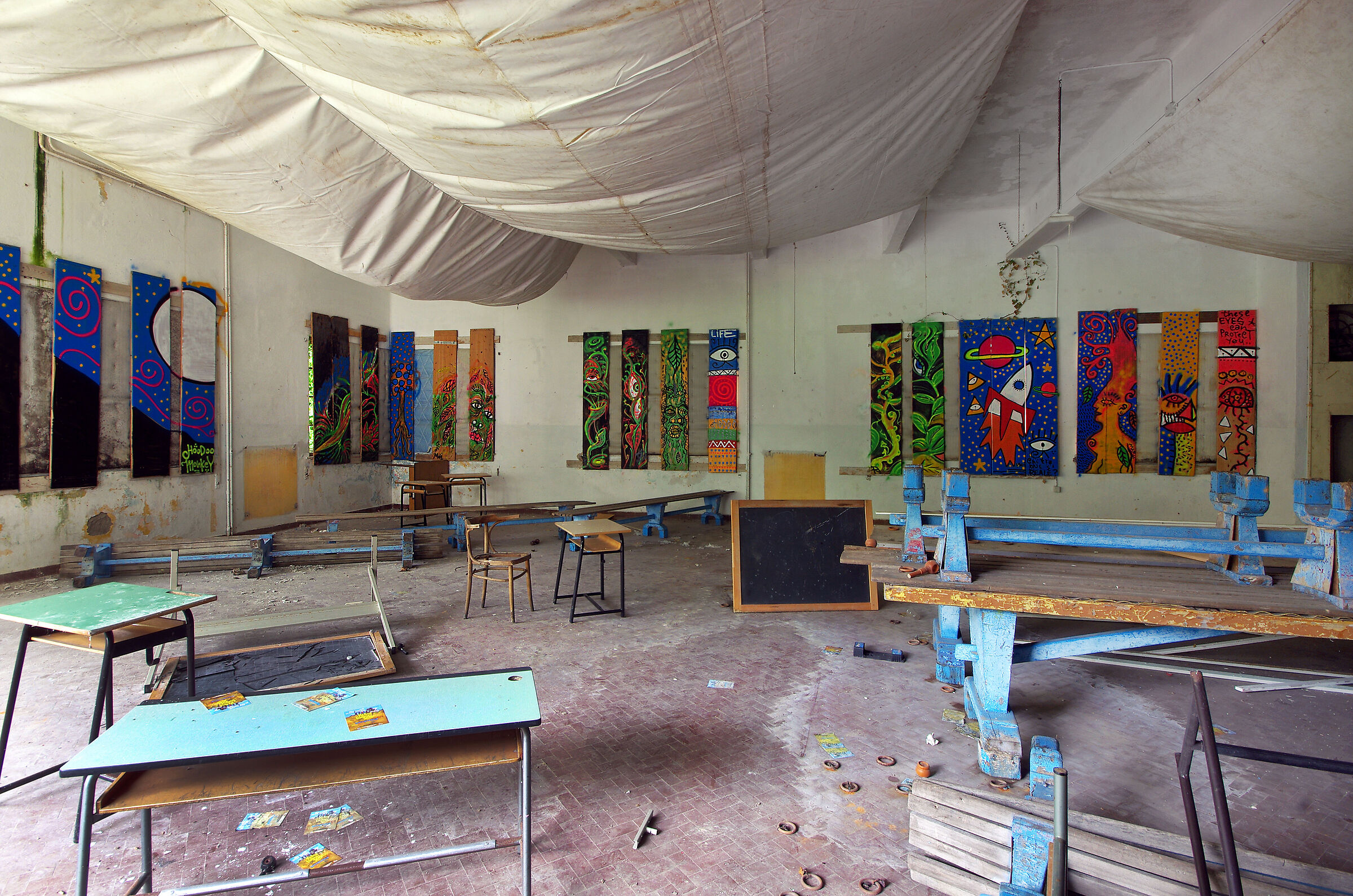 The artists' room