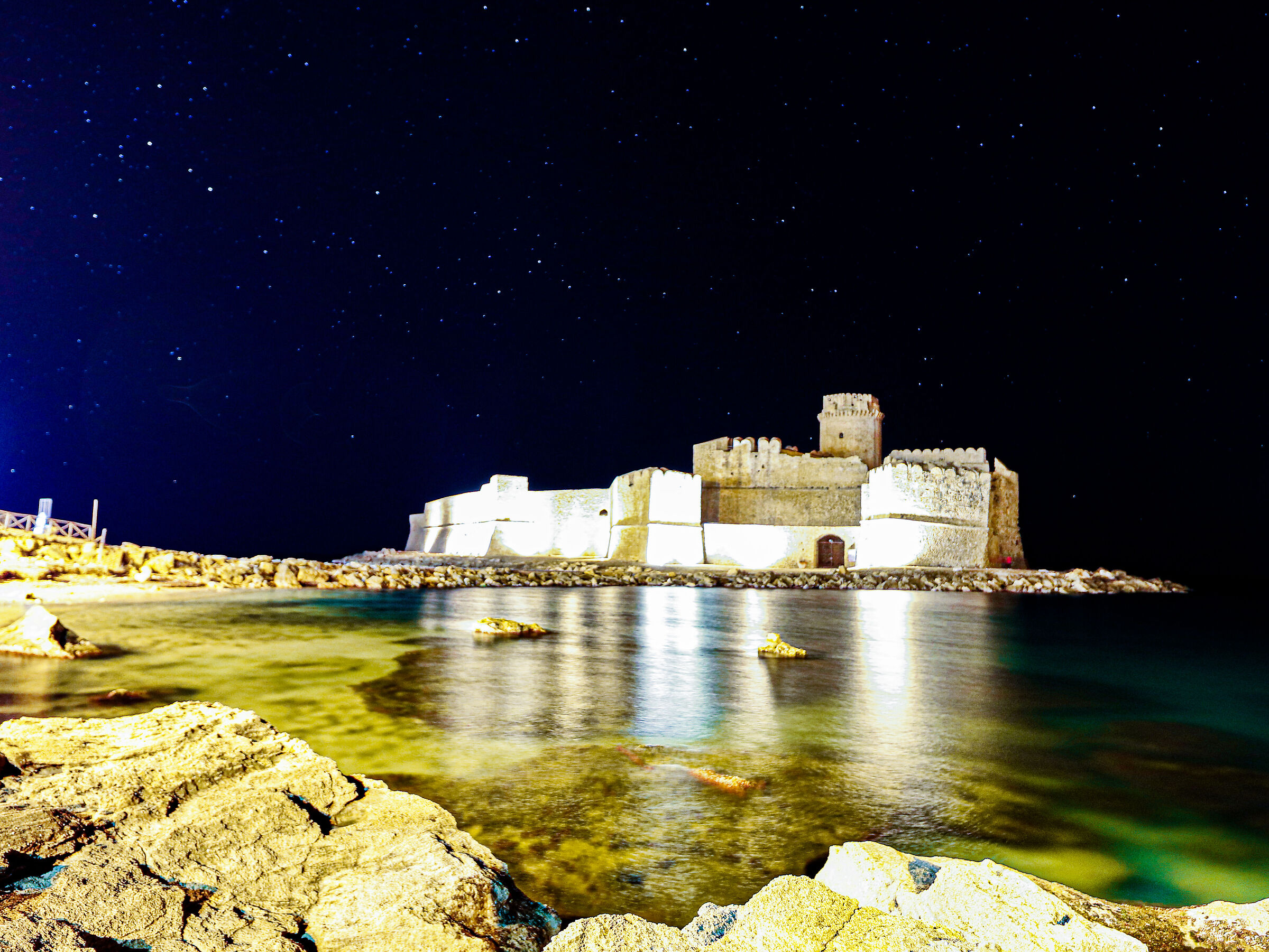 Night in Le Castella