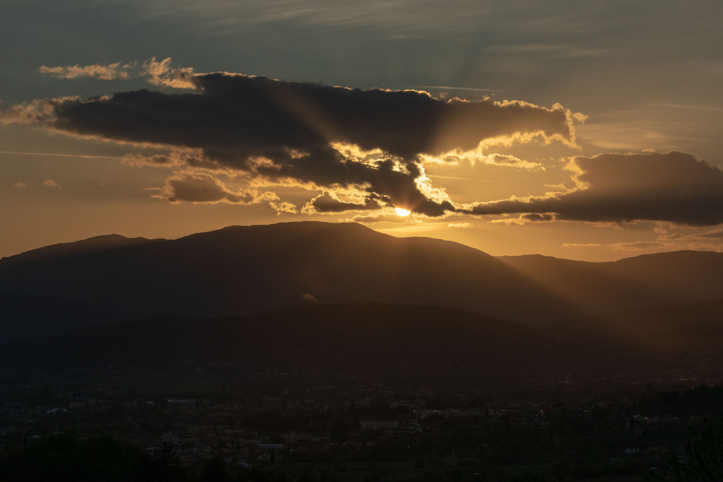 Sunset in Valtiberina