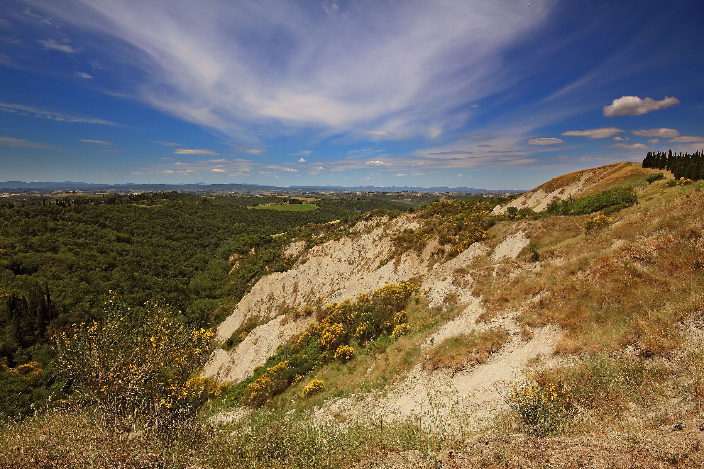 la spazialità delle crete