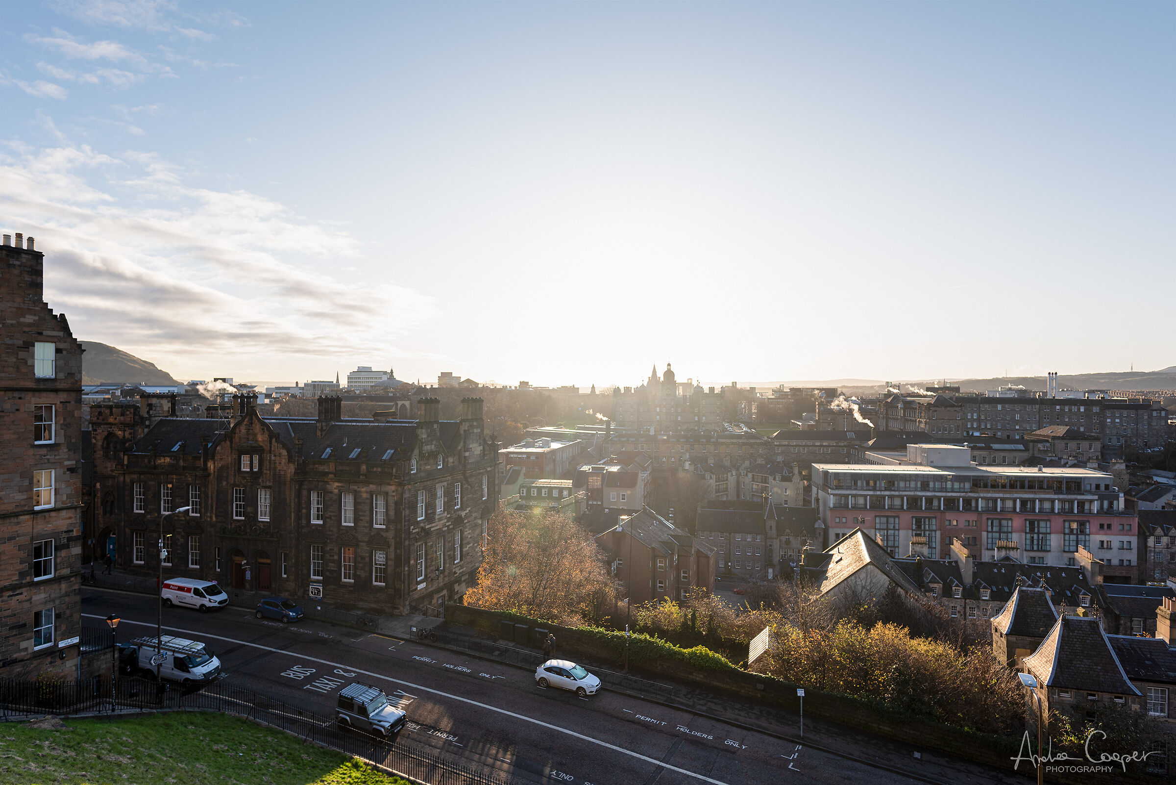 Edinburgh from the top