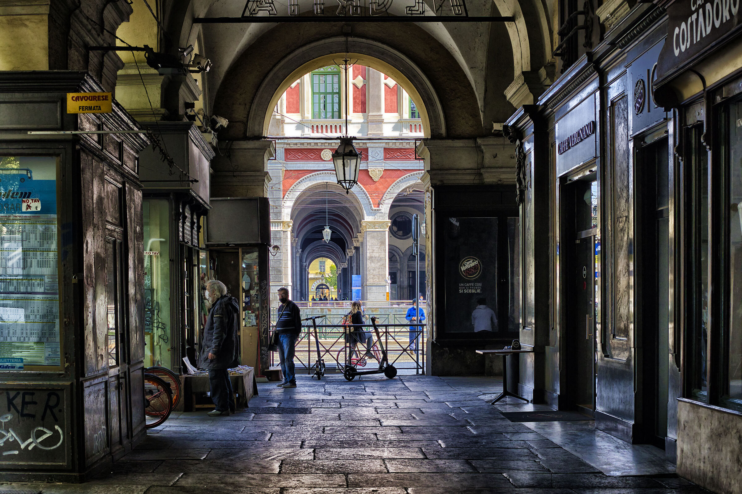 Turin by bike and scooter