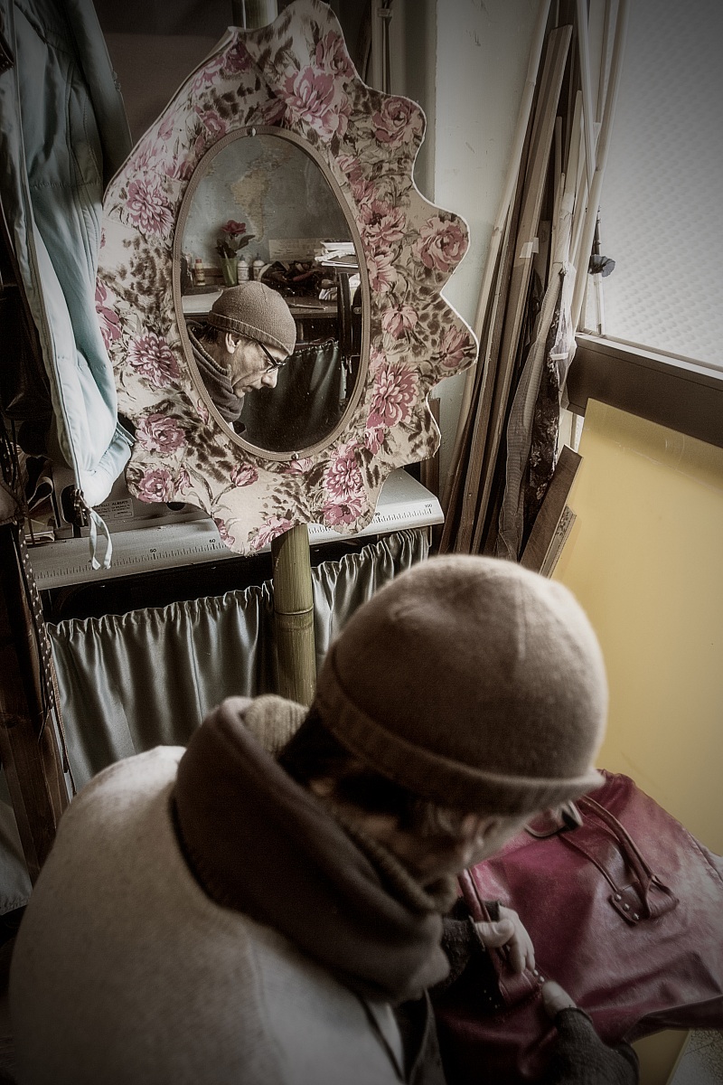 riflesso di un artigiano