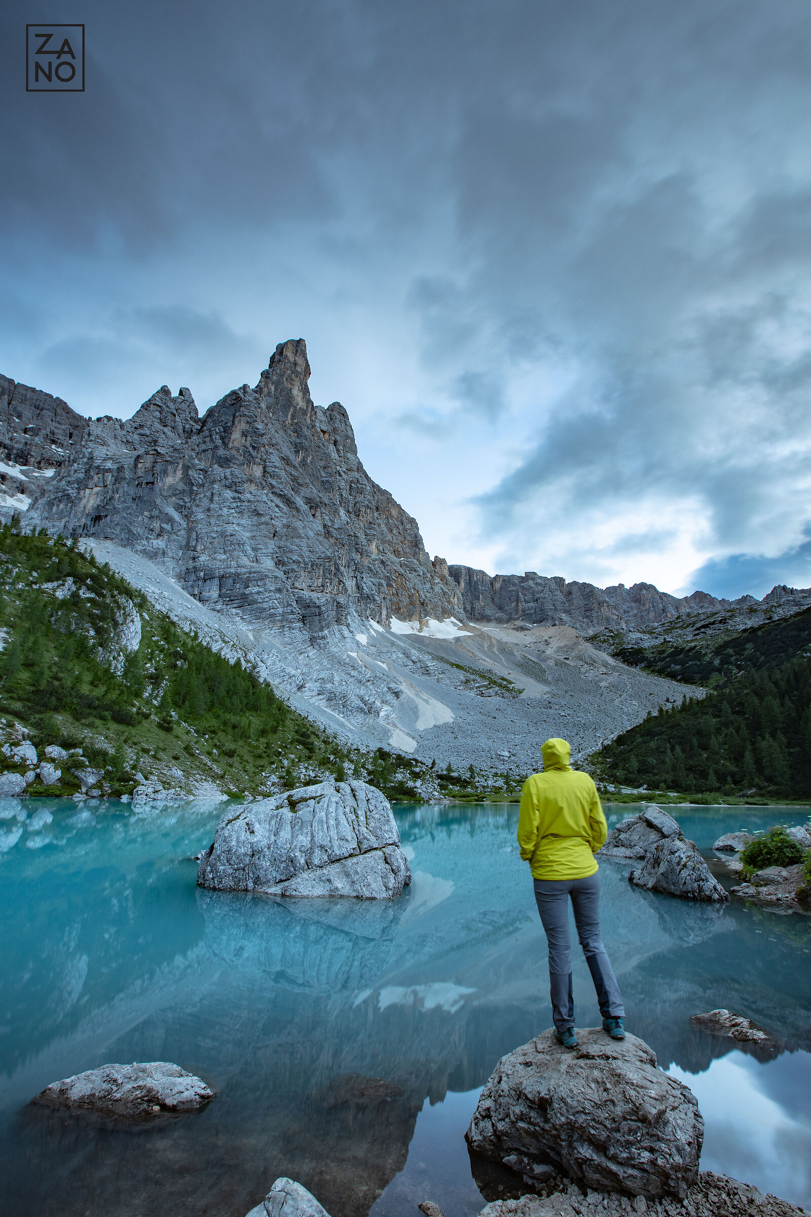 Il blue del Lago di Sorapis