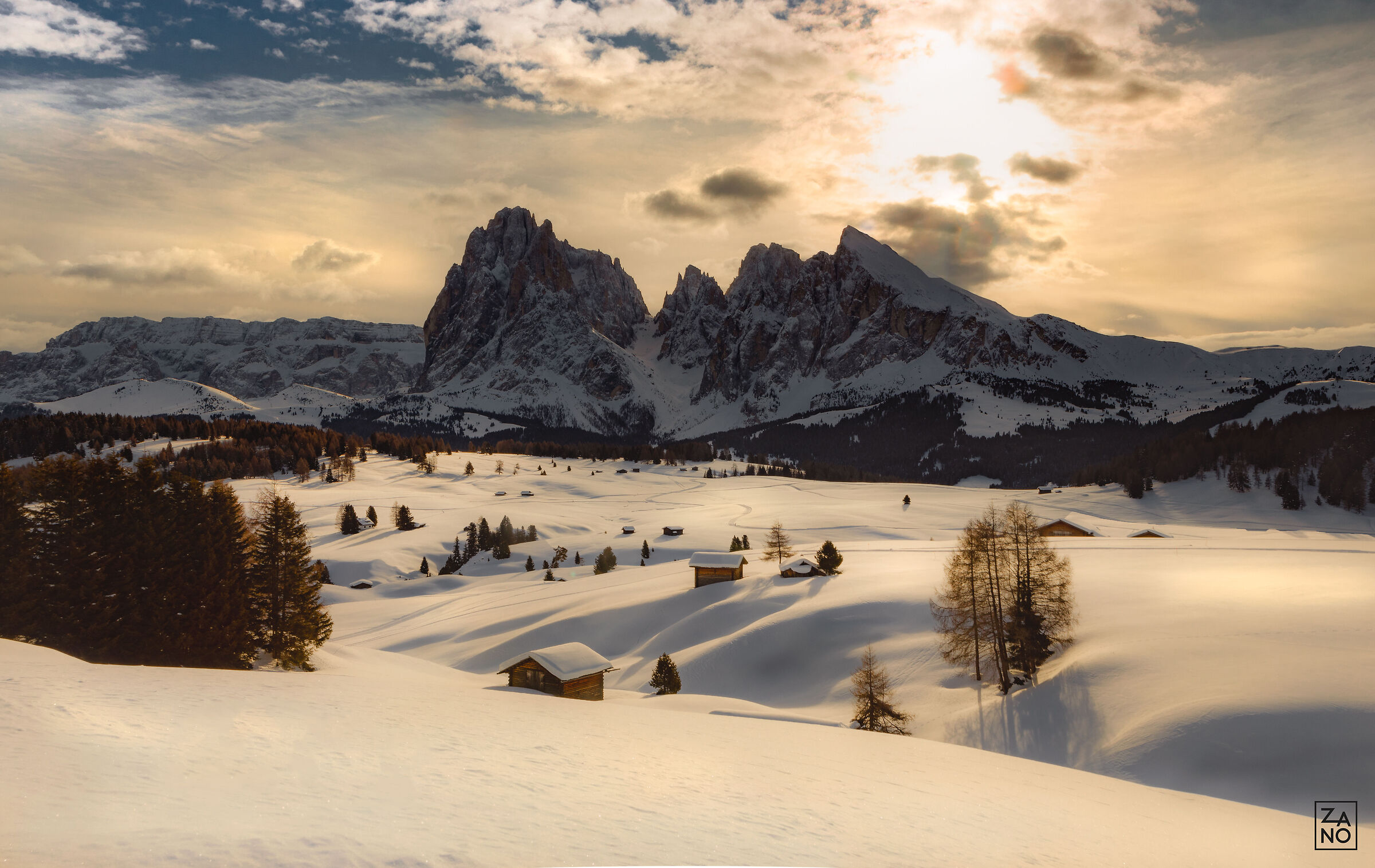 Alba dal Alpe di Siusi