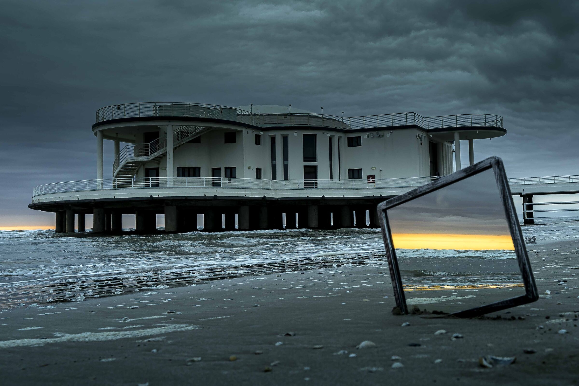 riflessi alla Rotonda di Senigallia