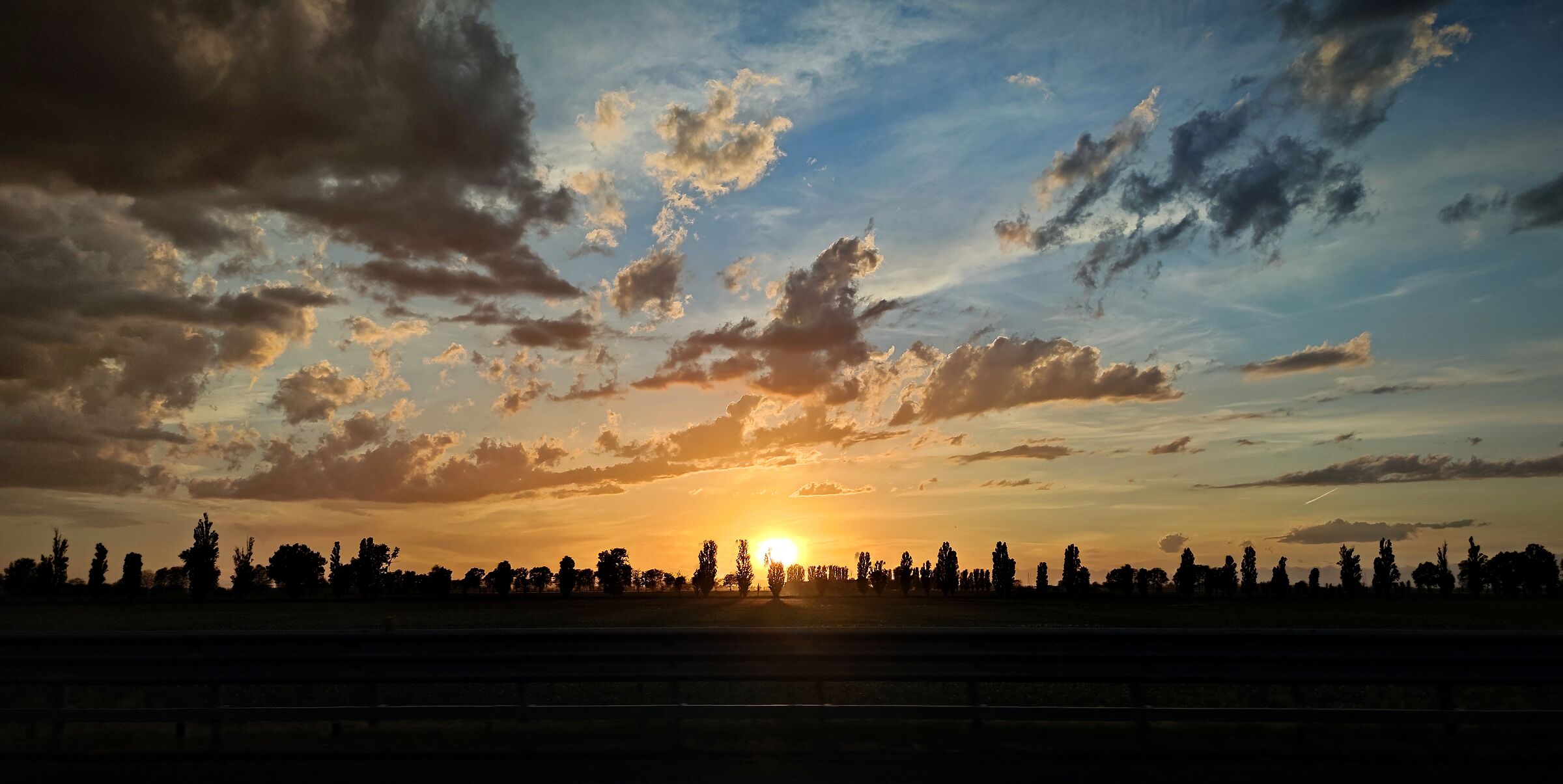 Tramonto Dalla Milano-Genova
