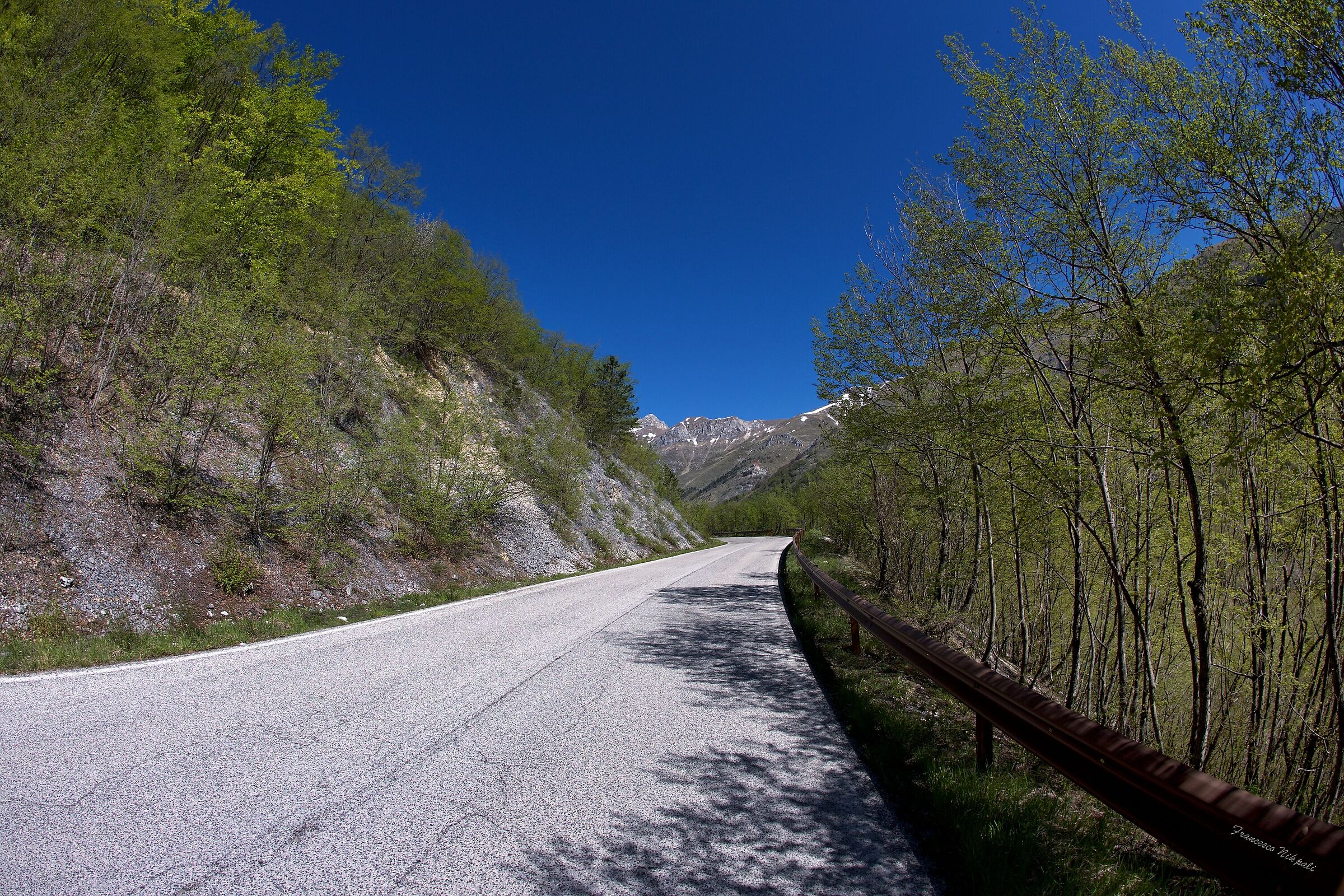 ... towards Campo Imperatore