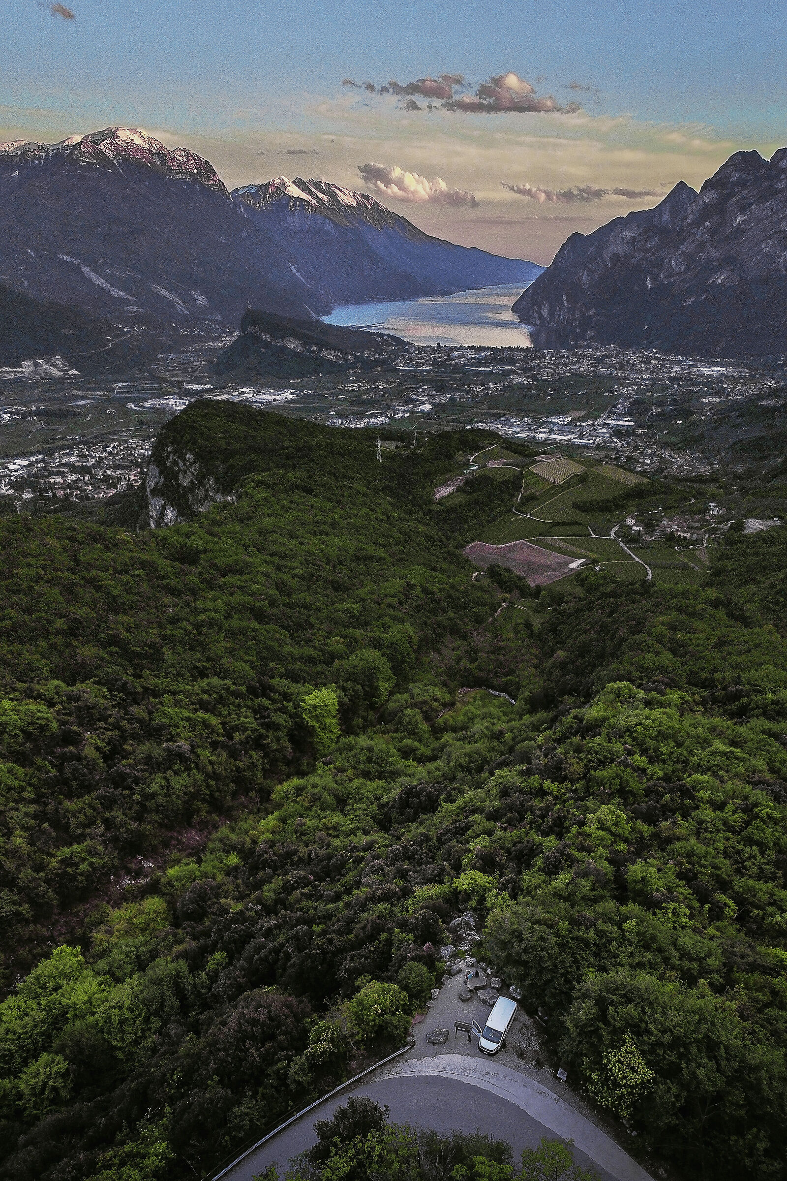 vanlife on Lake Garda