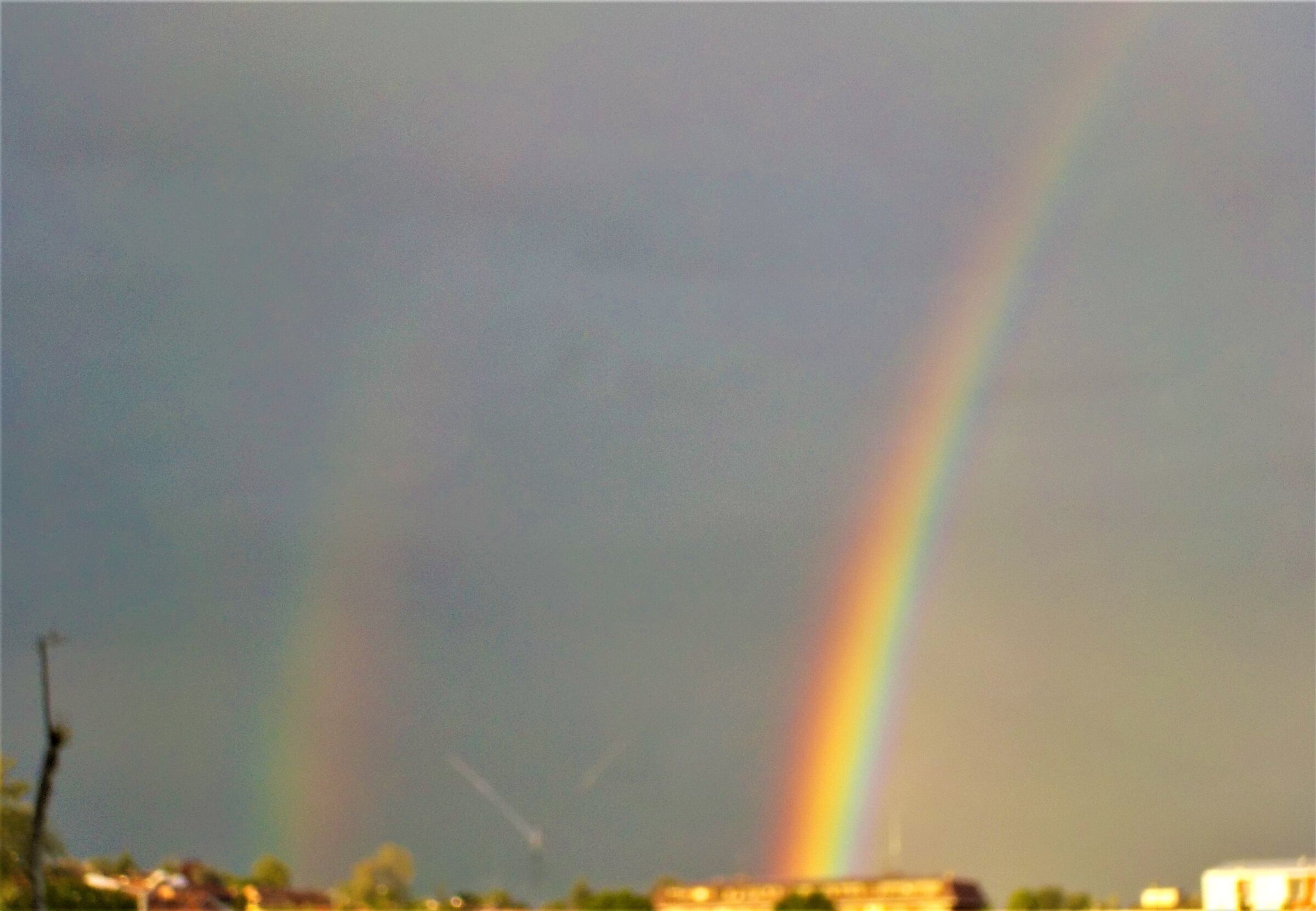 rainbow after the rain...