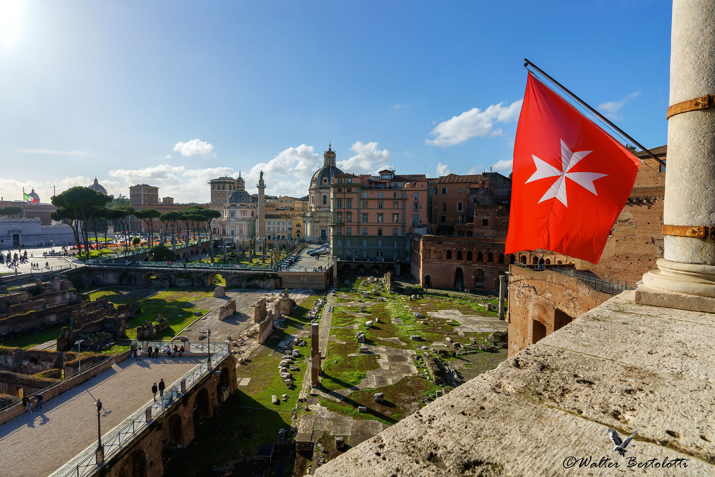 Roma dalla terrazza dei Cavalieri
