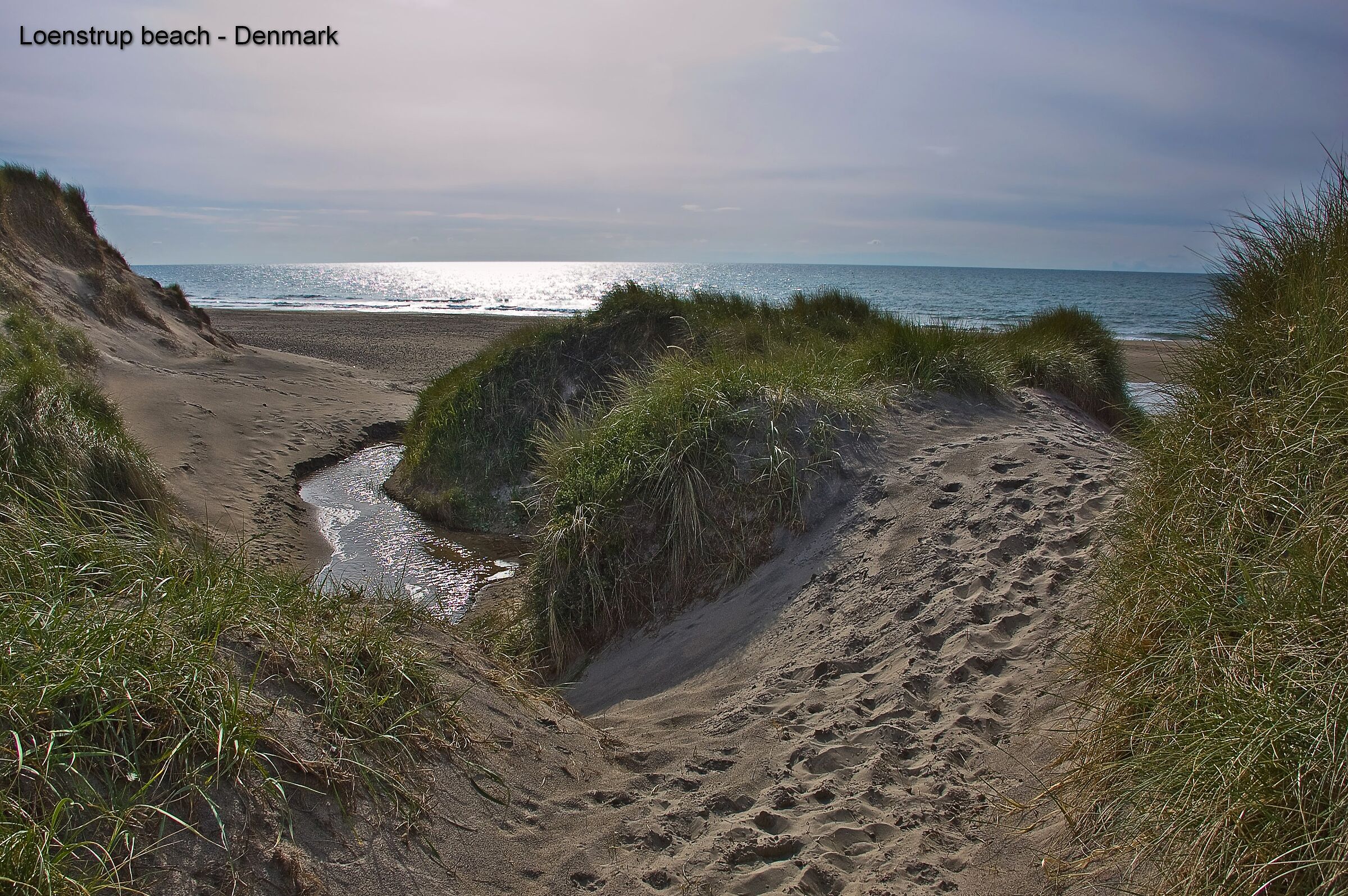 Beach near Loenstrup and Hirtshals