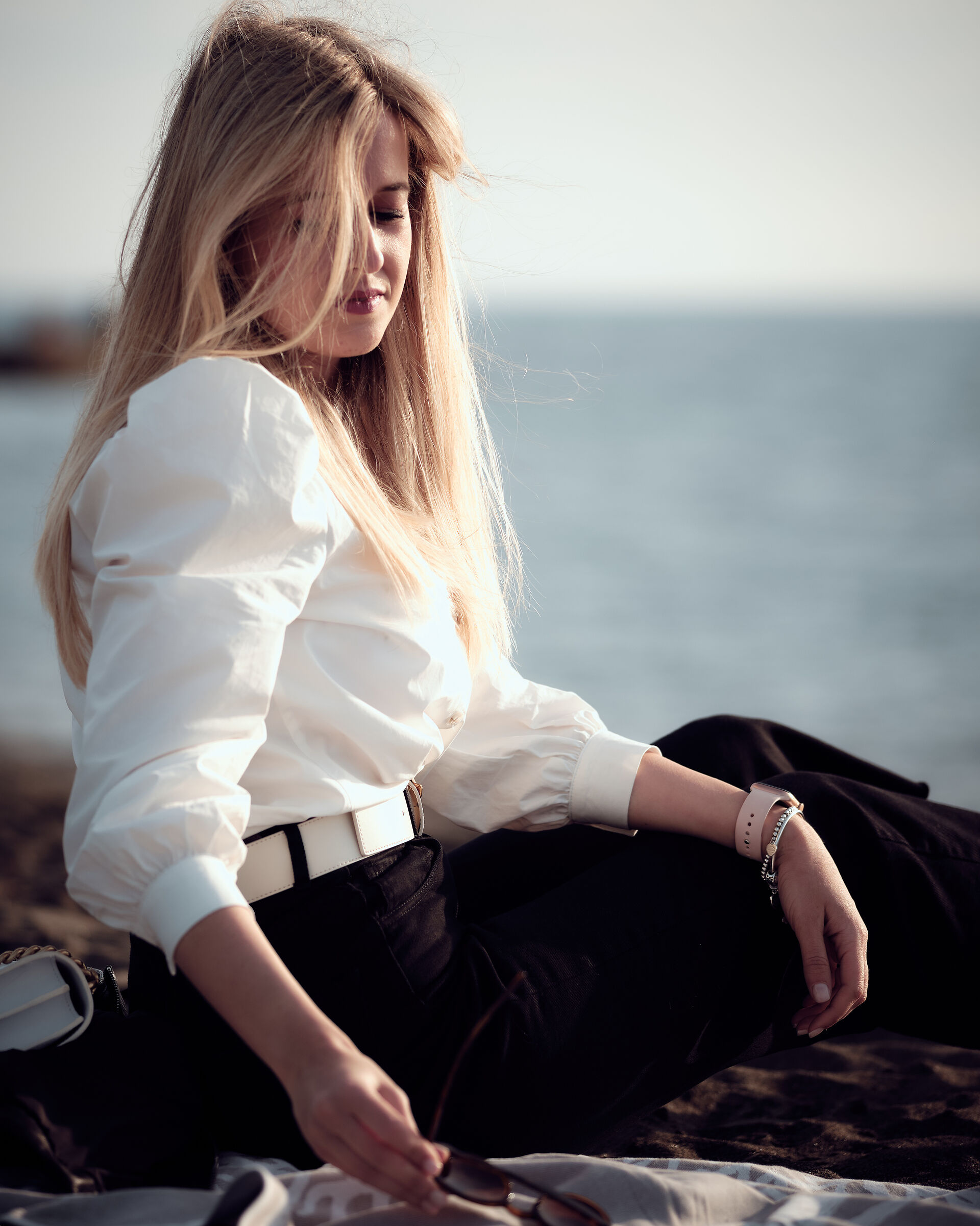 ... and smiled by the sea