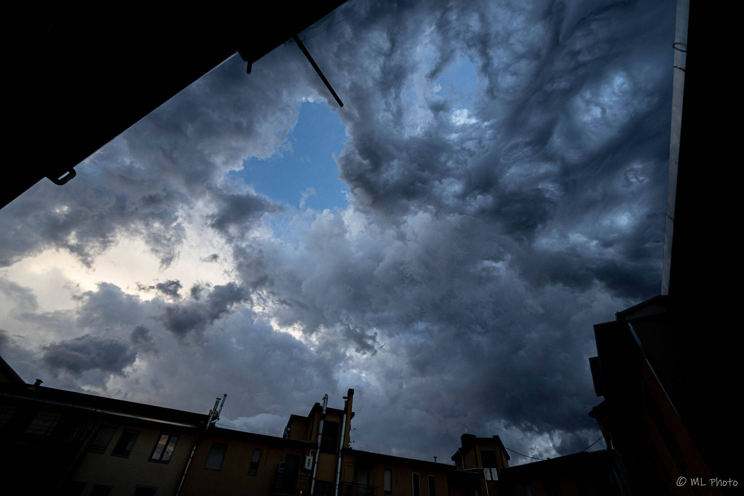 Clouds above our heads