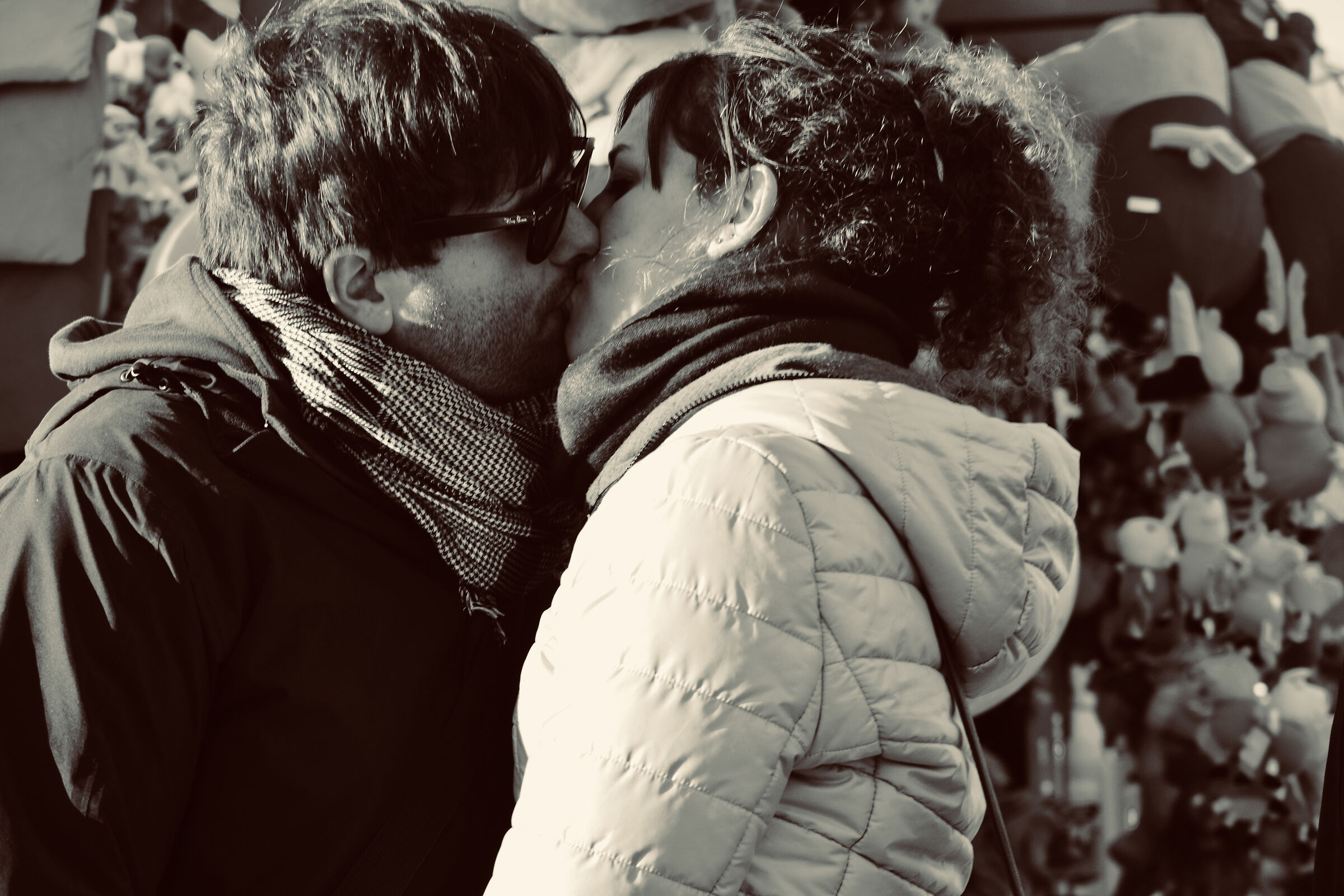 Un bacio appassionato