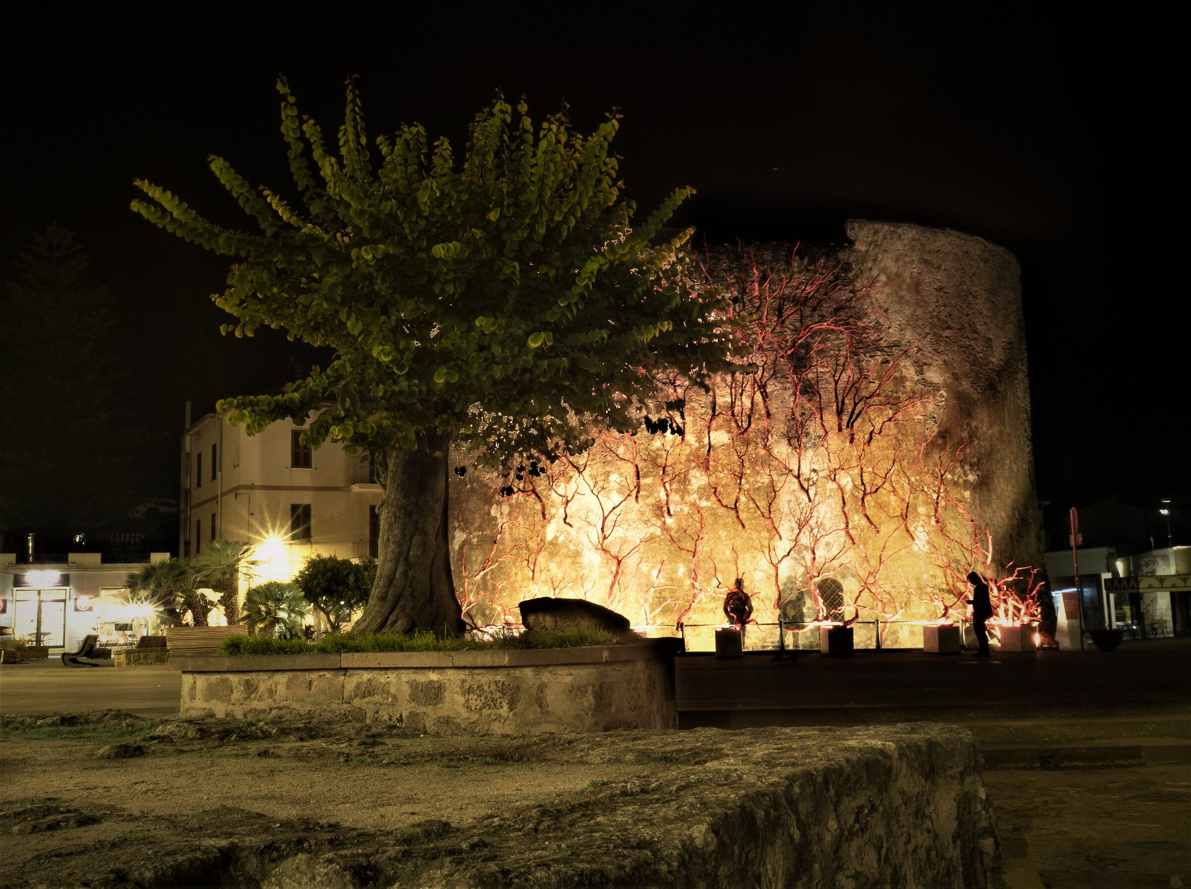 Alghero torre di san giovanni coralli di luce