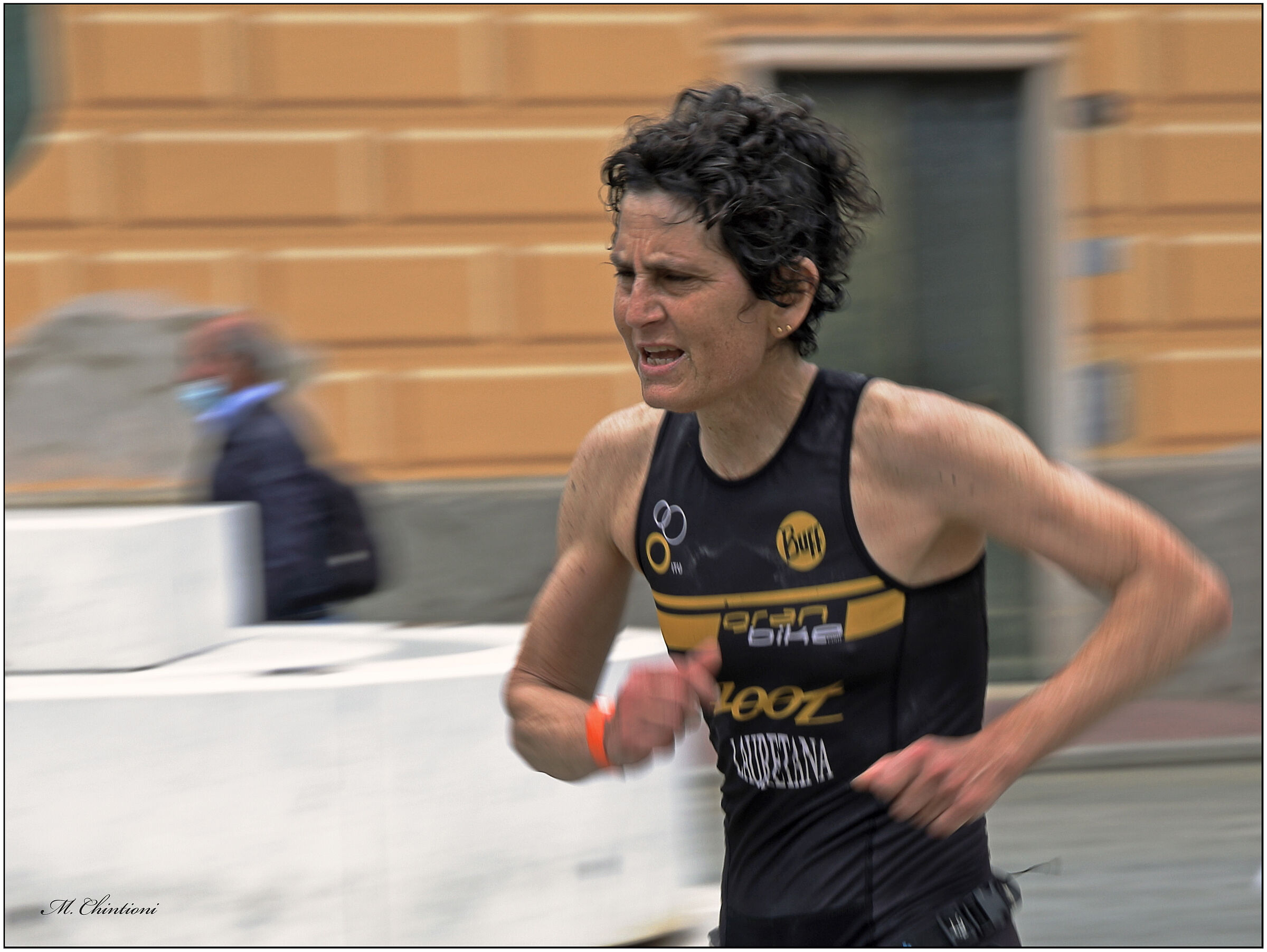 .... la fatica a pochi mt. dall'arrivo