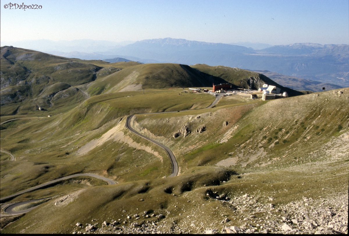 Campo Imperatore in the distance