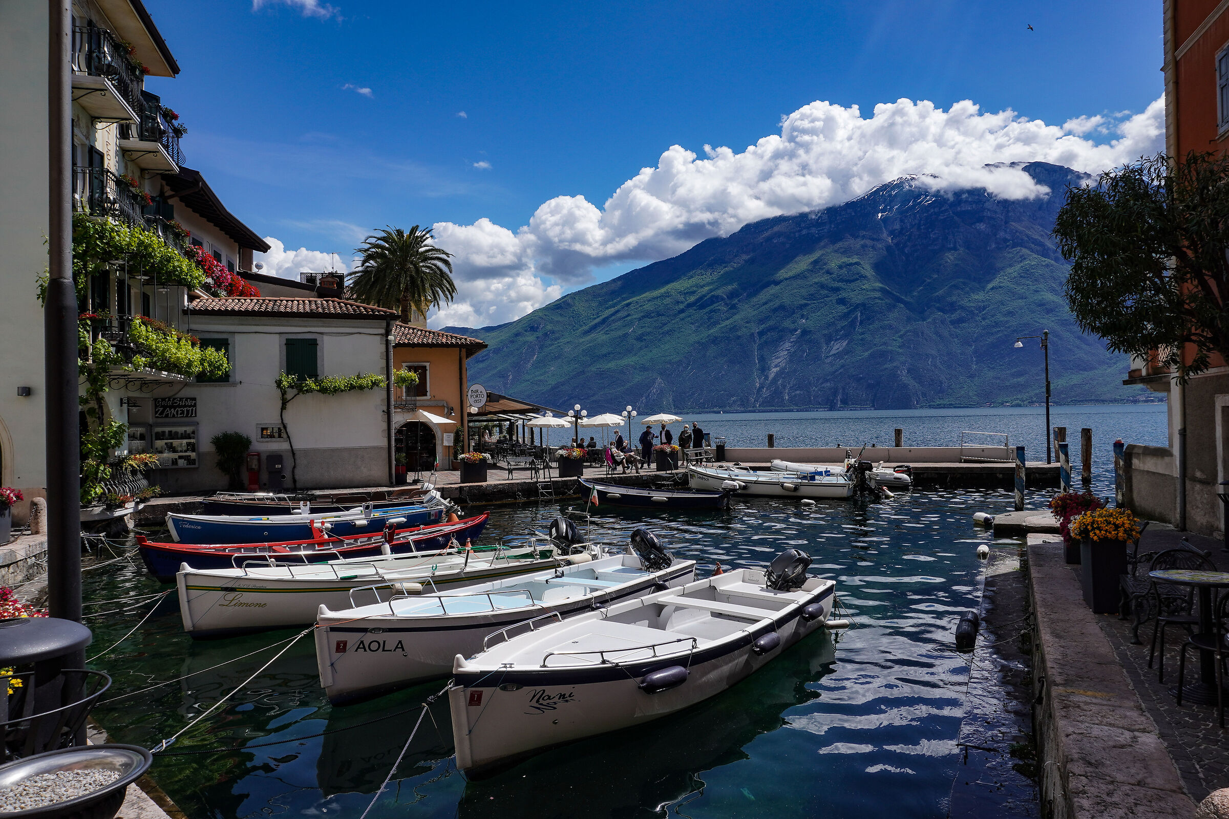 Limone del Garda (BS): ancient Porticciolo