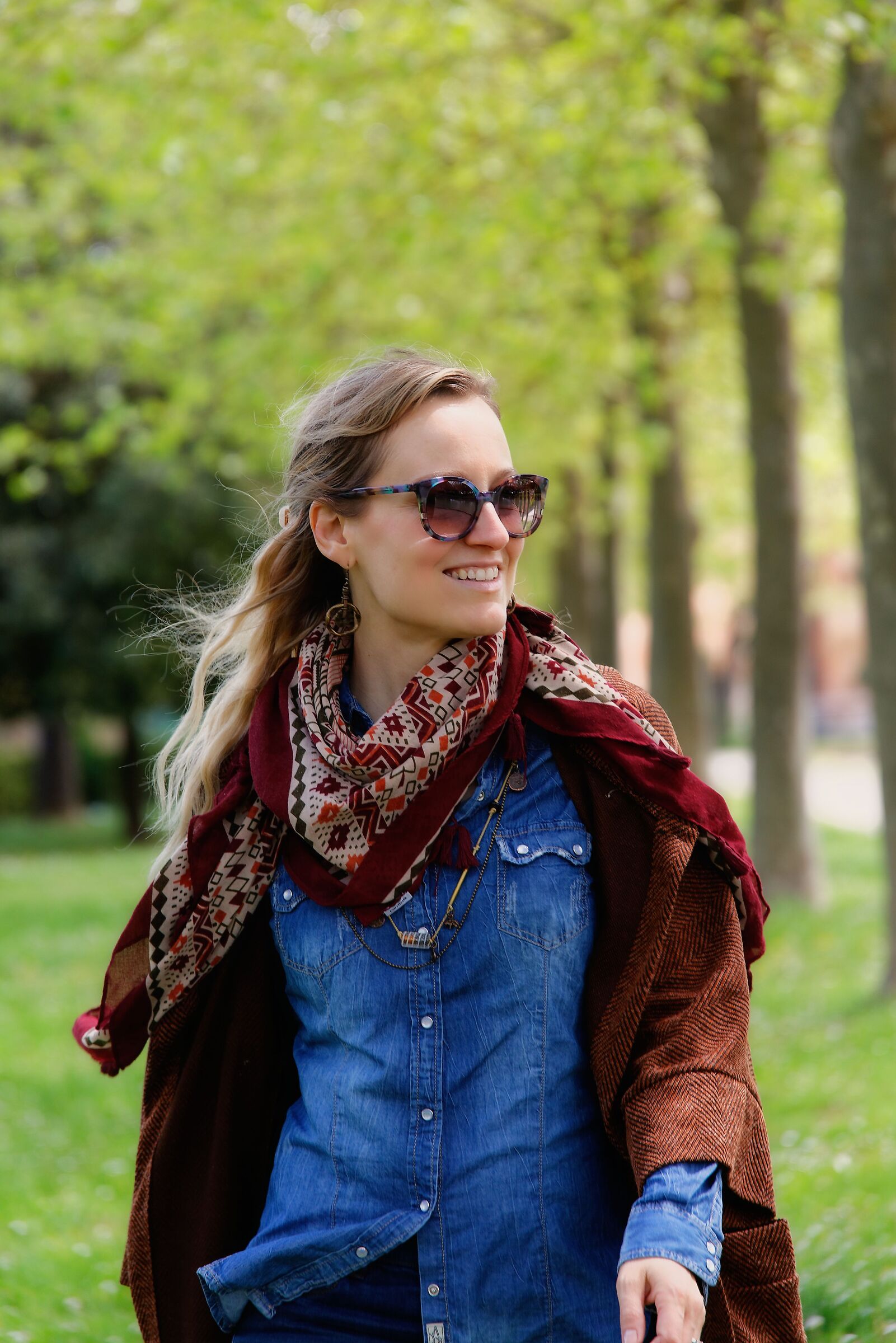 passeggiando nel parco