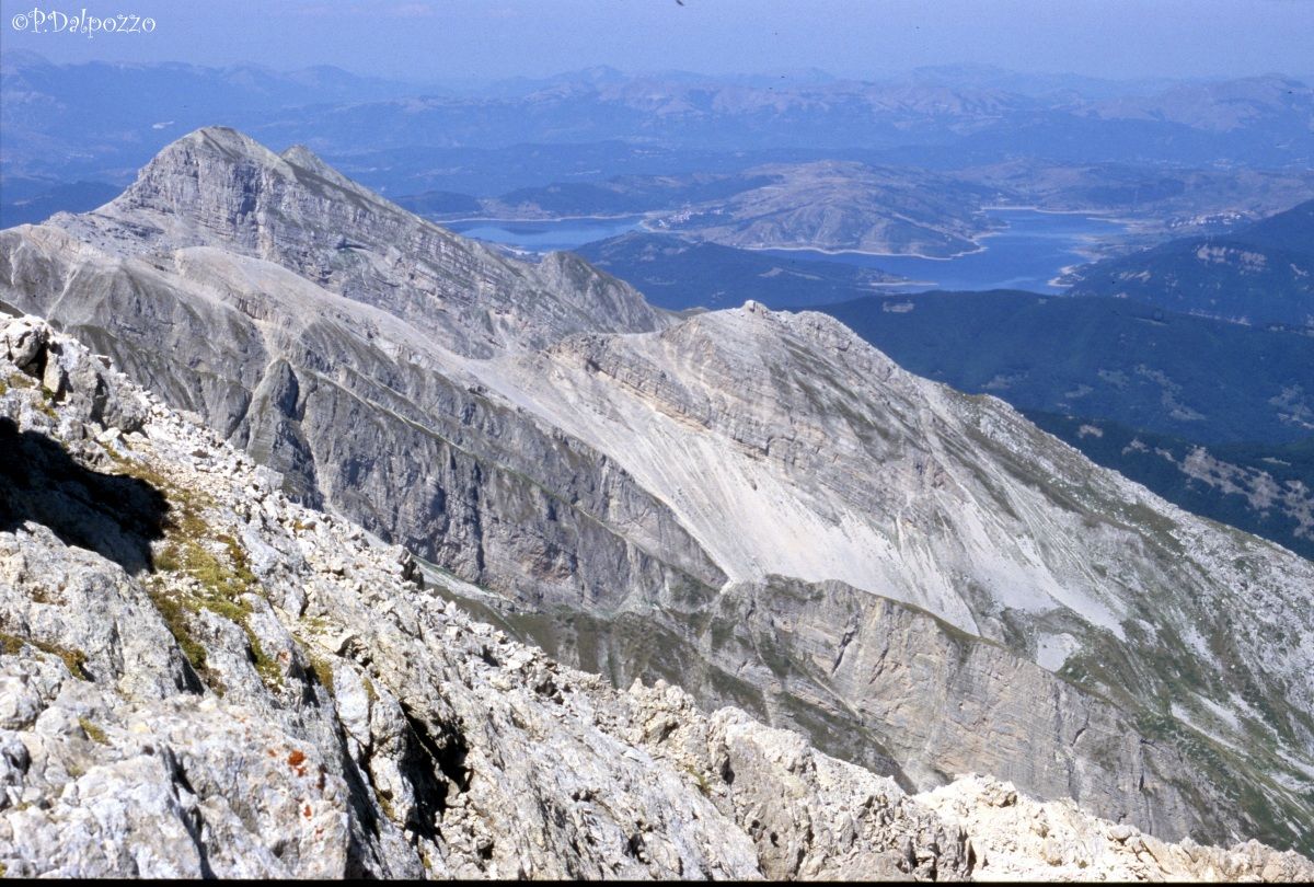 View of Lake Campotosto