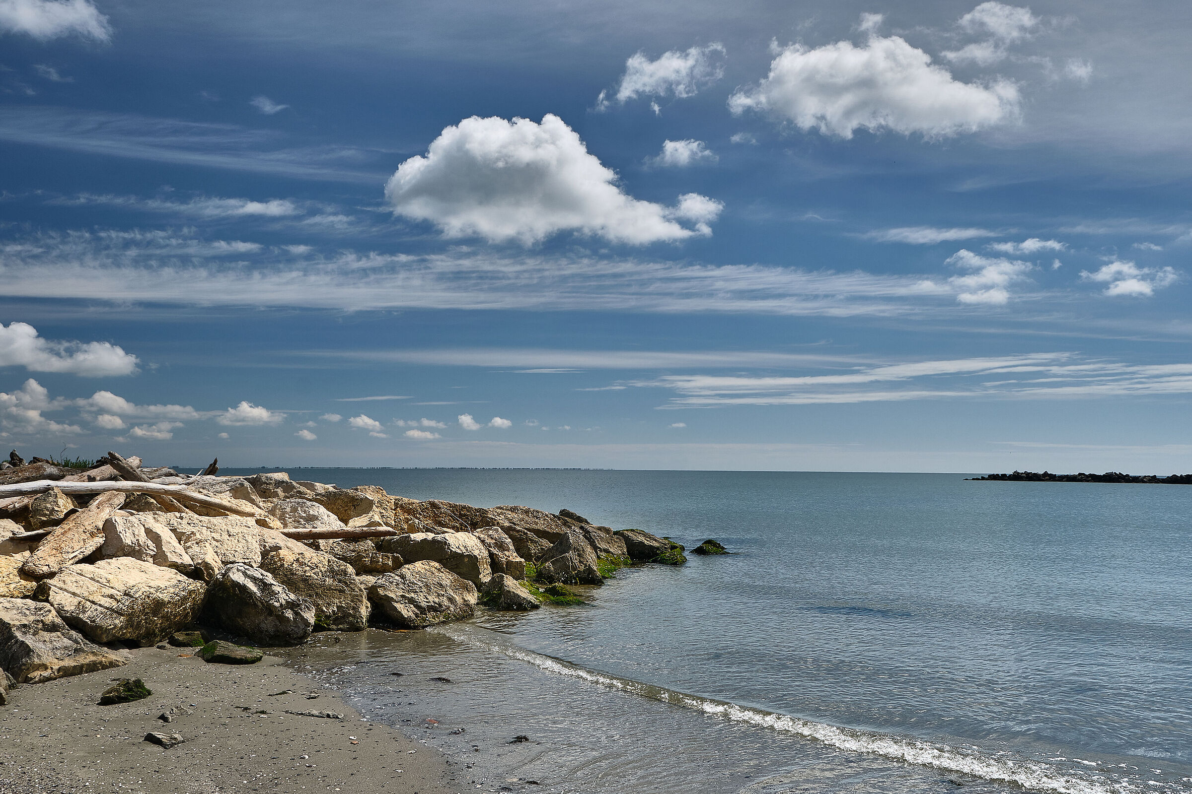 Spiaggia libera del Lido delle Nazioni