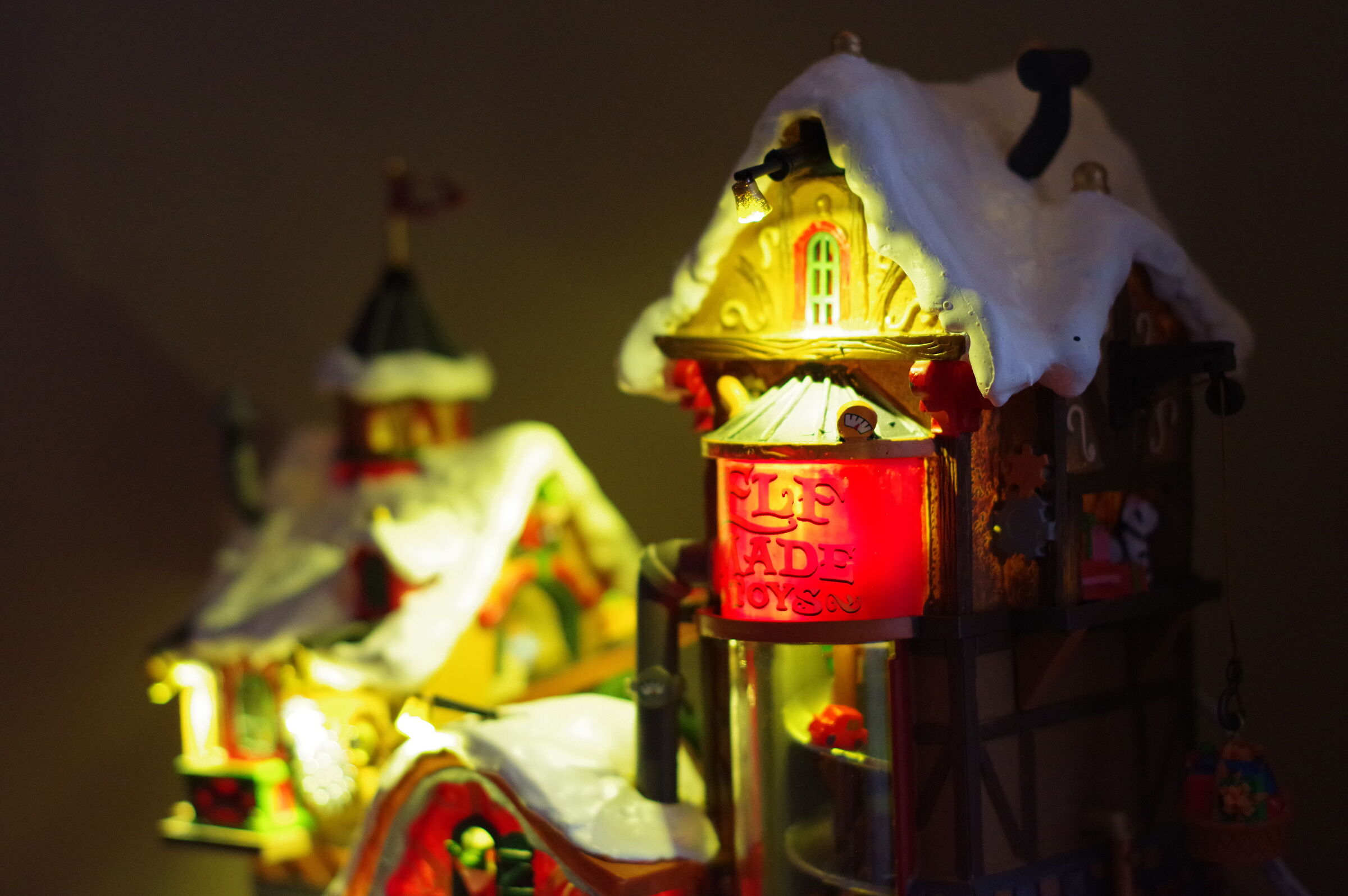 lemax elf made toys factory