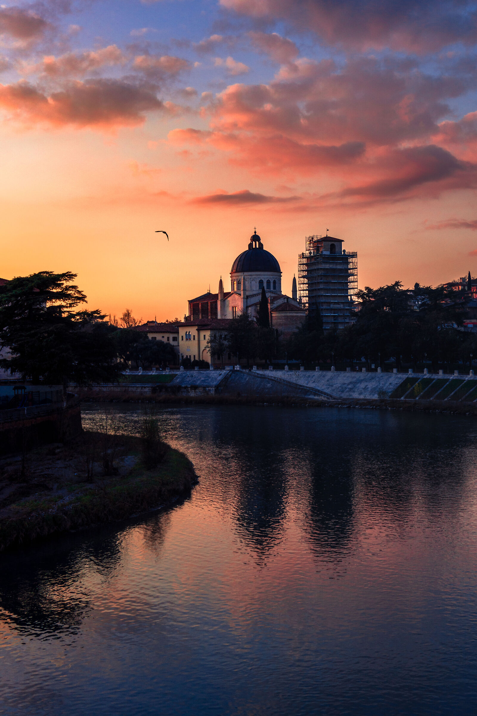 Tramonto a Verona